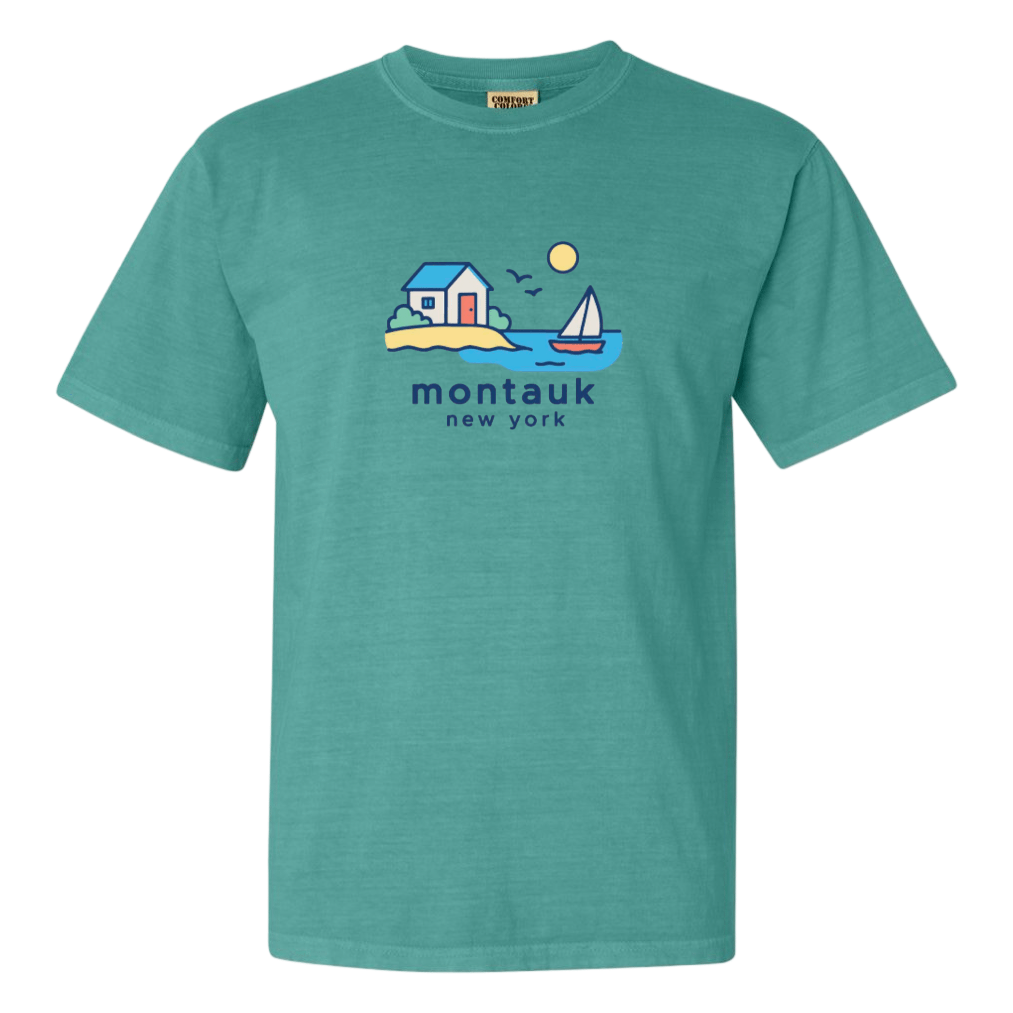 Cape Cod Clothing Company Montauk Beach House Comfort Colors T-Shirt
