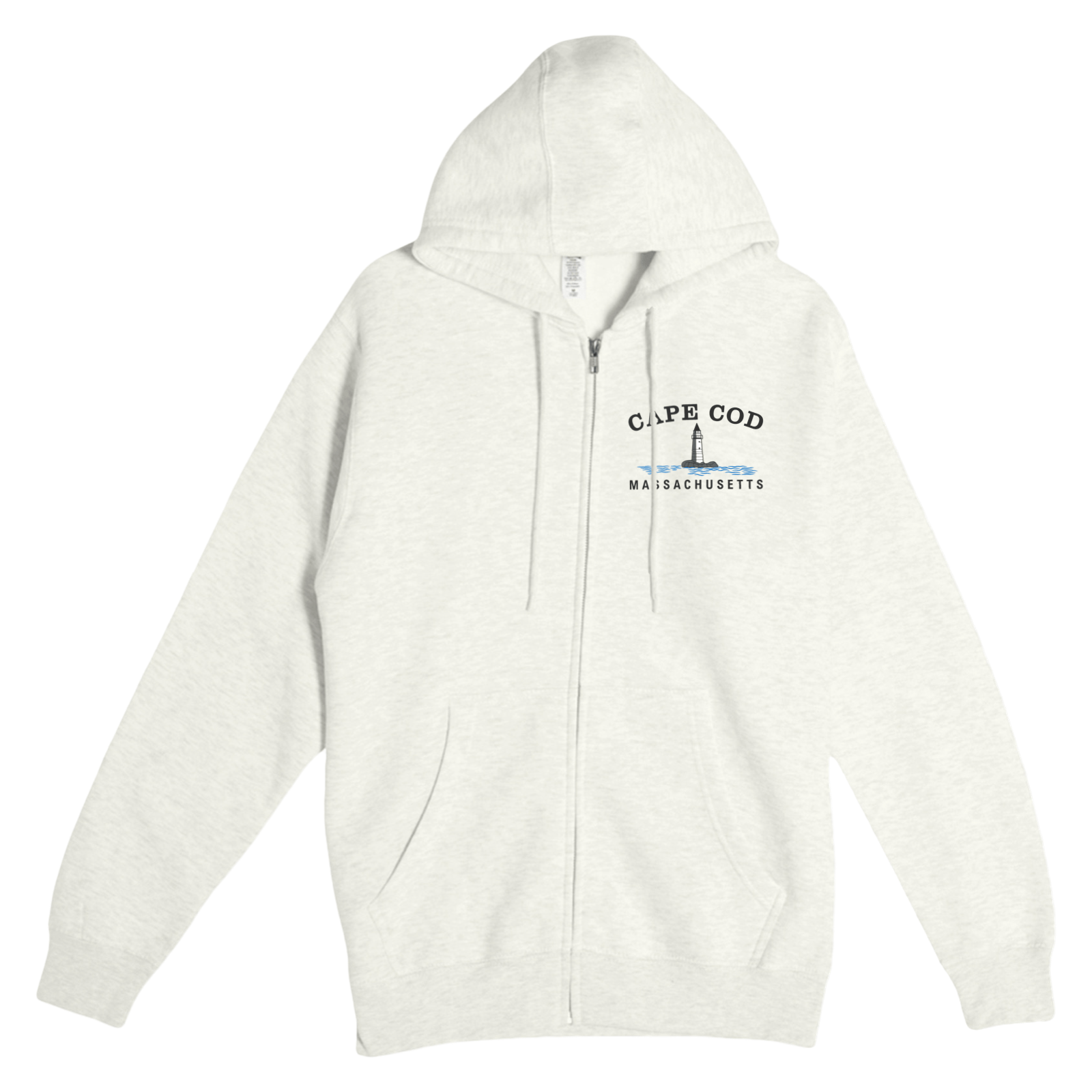 Cape Cod Clothing Company Cape Cod Big Lighthouse Soft Fleece Full Zip Hoodie