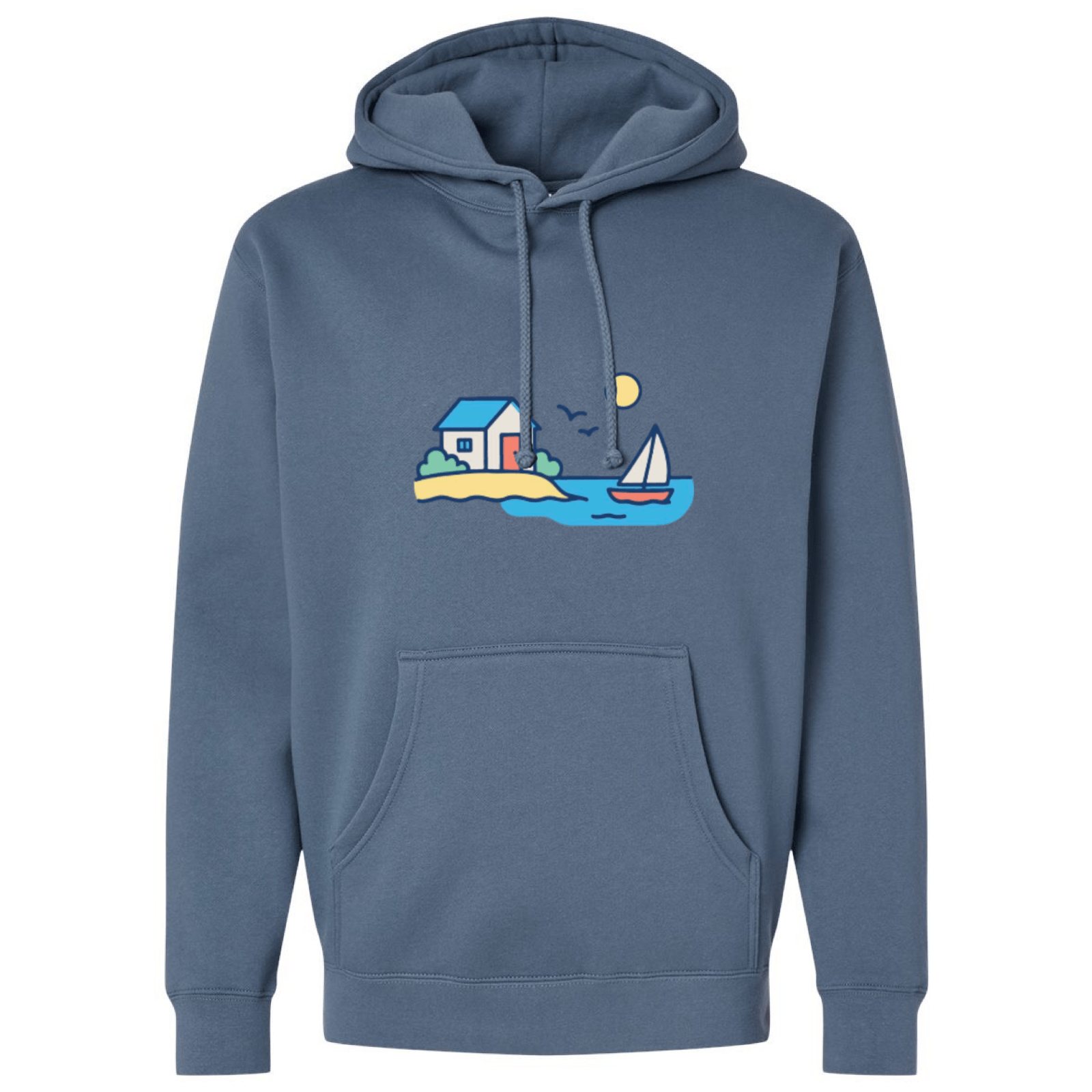 Cape Cod Clothing Company Summer Beach House Midweight Fleece Hoodie