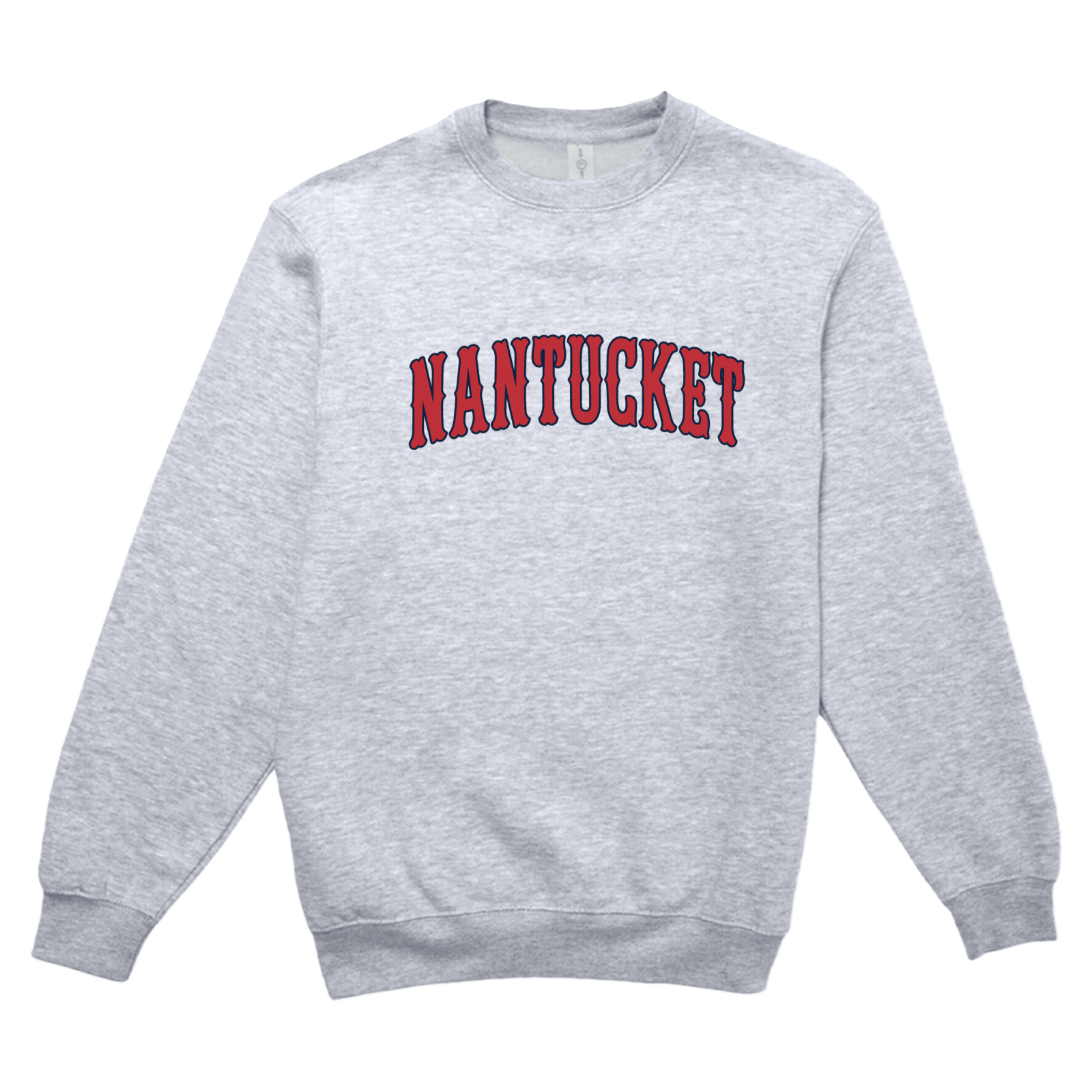 Cape Cod Clothing Company Nantucket Baseball Soft Fleece Crewneck Sweatshirt