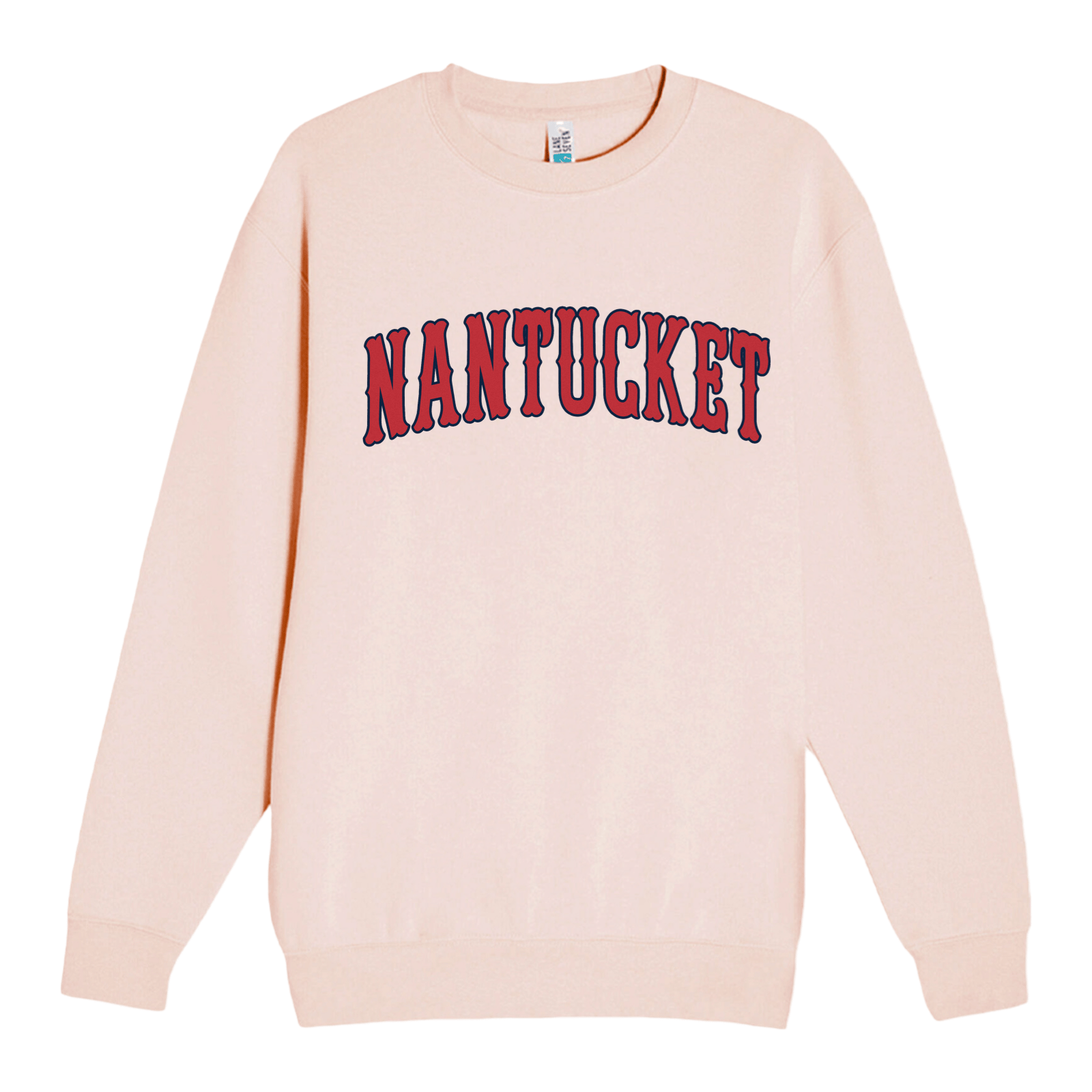 Cape Cod Clothing Company Nantucket Baseball Soft Fleece Crewneck Sweatshirt