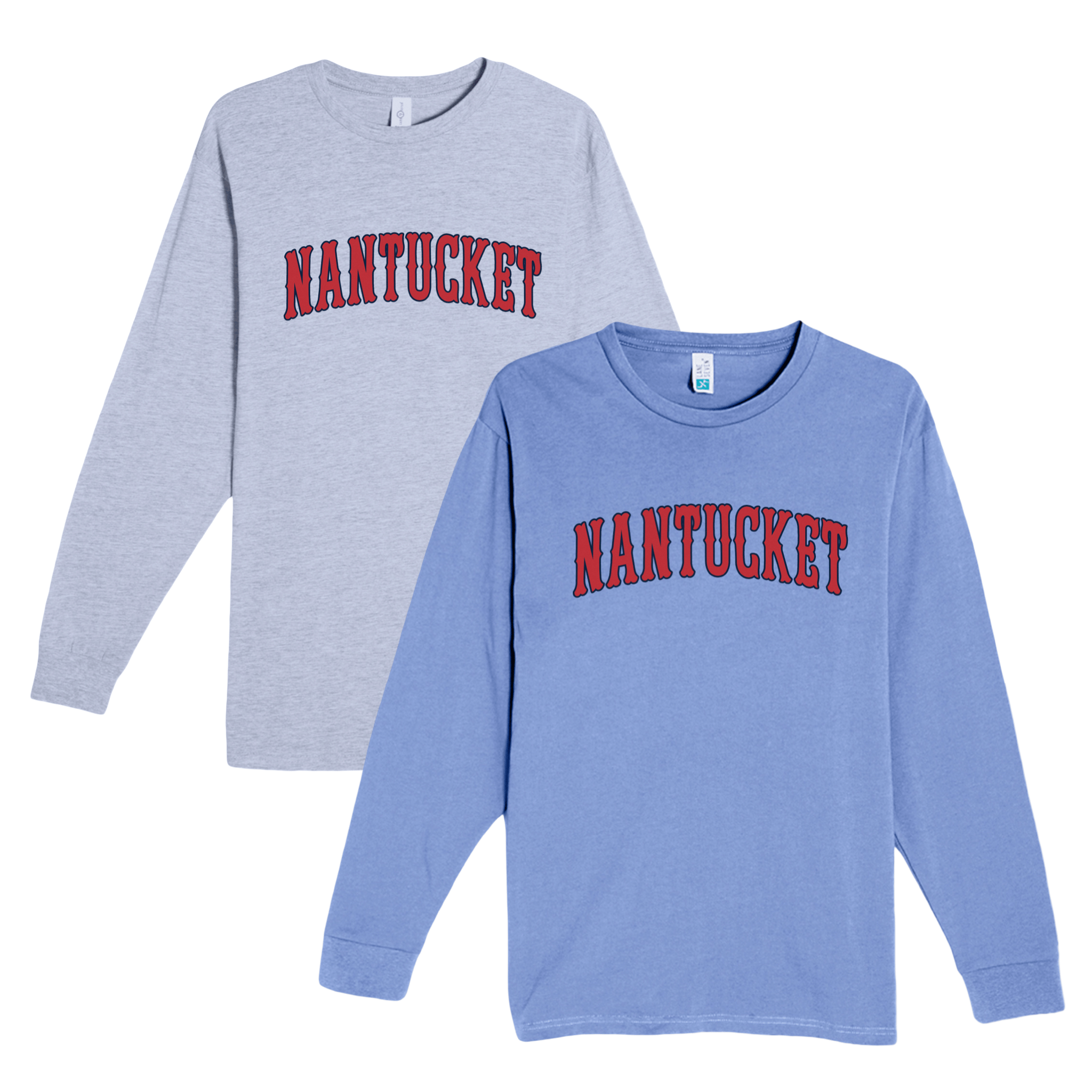 Cape Cod Clothing Company Nantucket Baseball Heavyweight Long Sleeve Tee