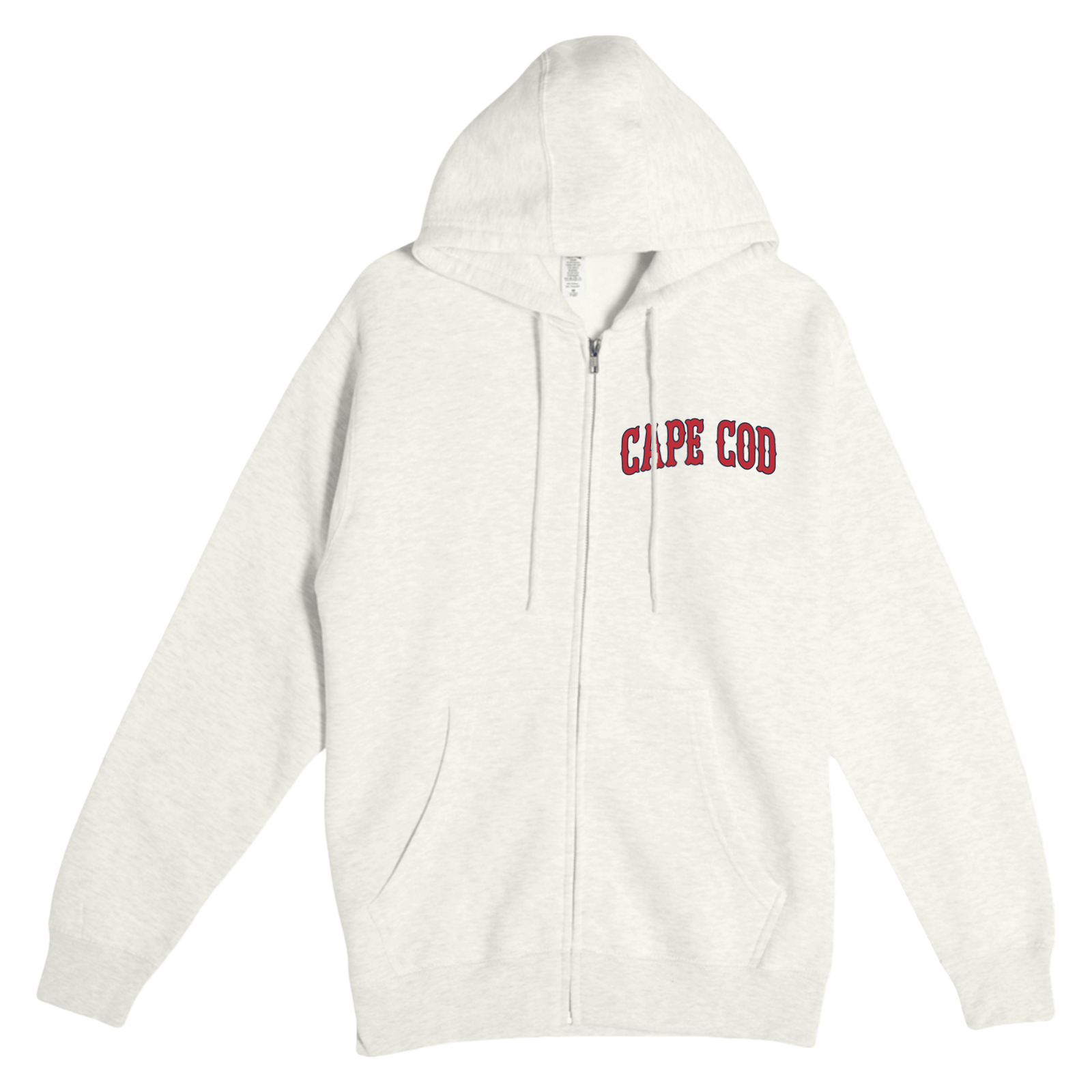 Cape Cod Clothing Company Cape Cod Baseball Soft Fleece Full Zip Hoodie
