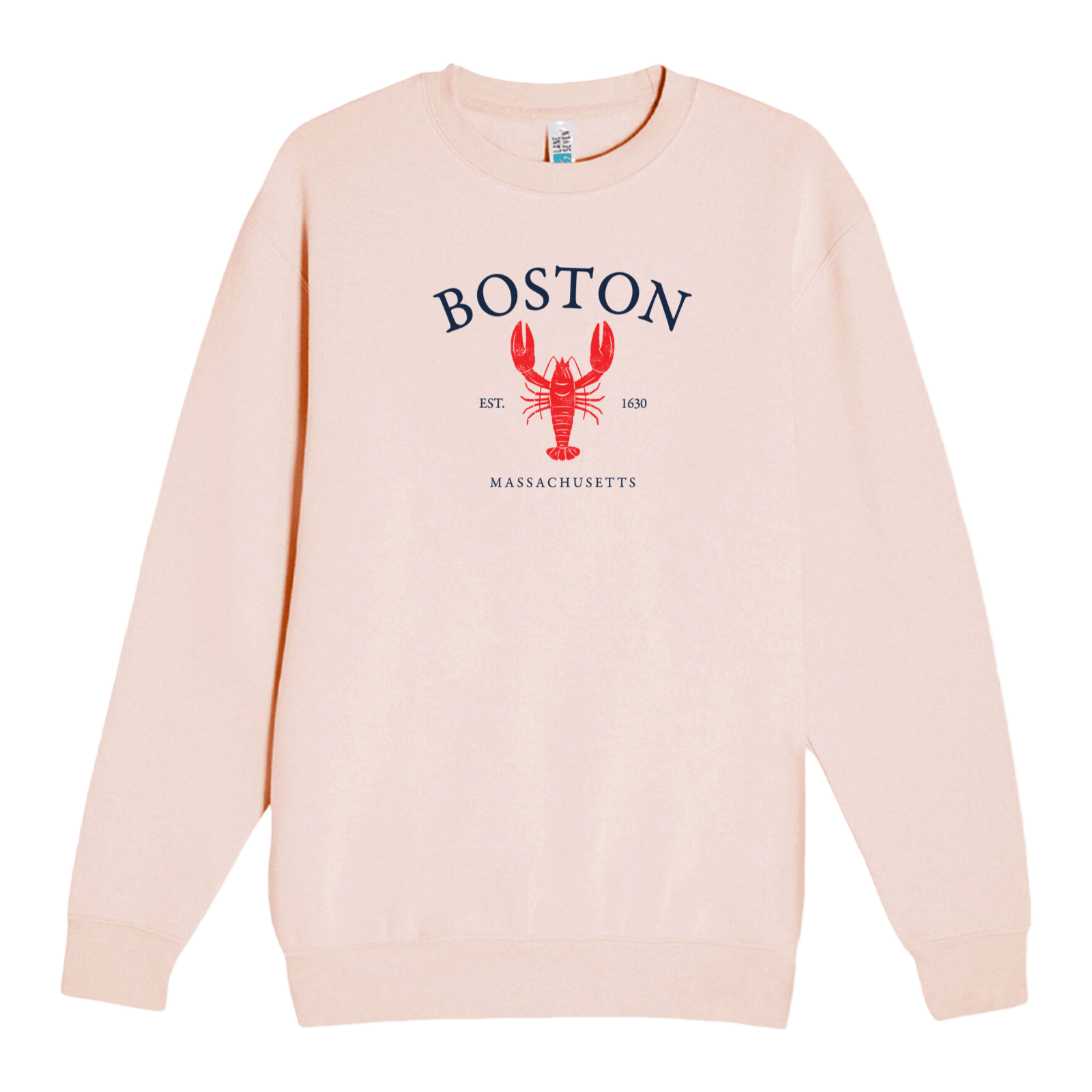 Cape Cod Clothing Company Boston Vintage Lobster Soft Fleece Crewneck Sweatshirt