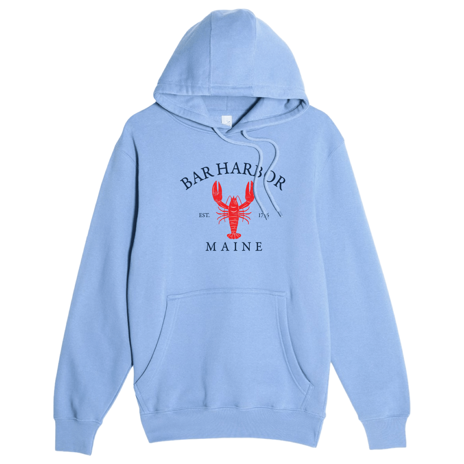 Cape Cod Clothing Company Bar Harbor Vintage Lobster Comfort Fleece Hoodie