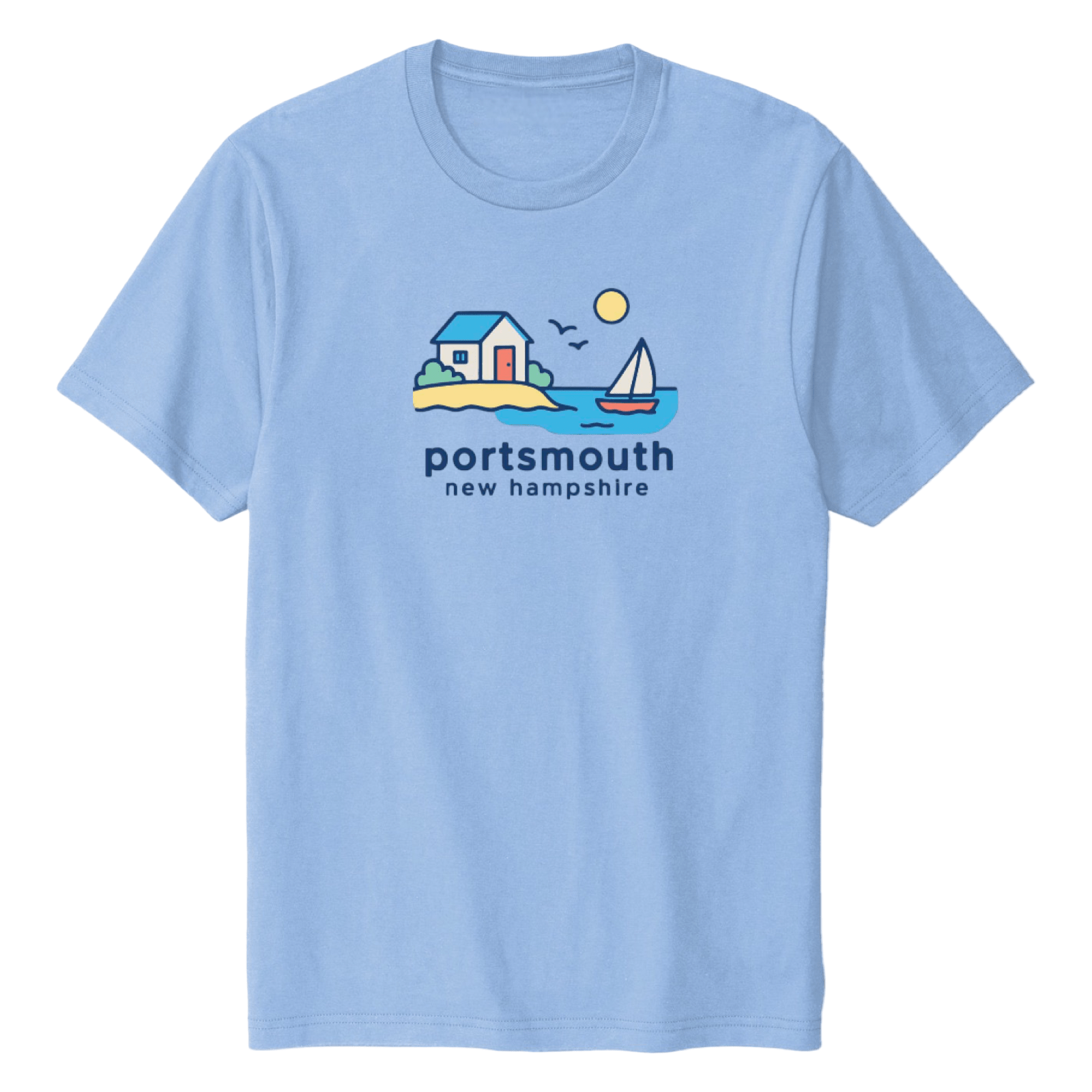 Cape Cod Clothing Company Portsmouth Beach House Midweight T-Shirt
