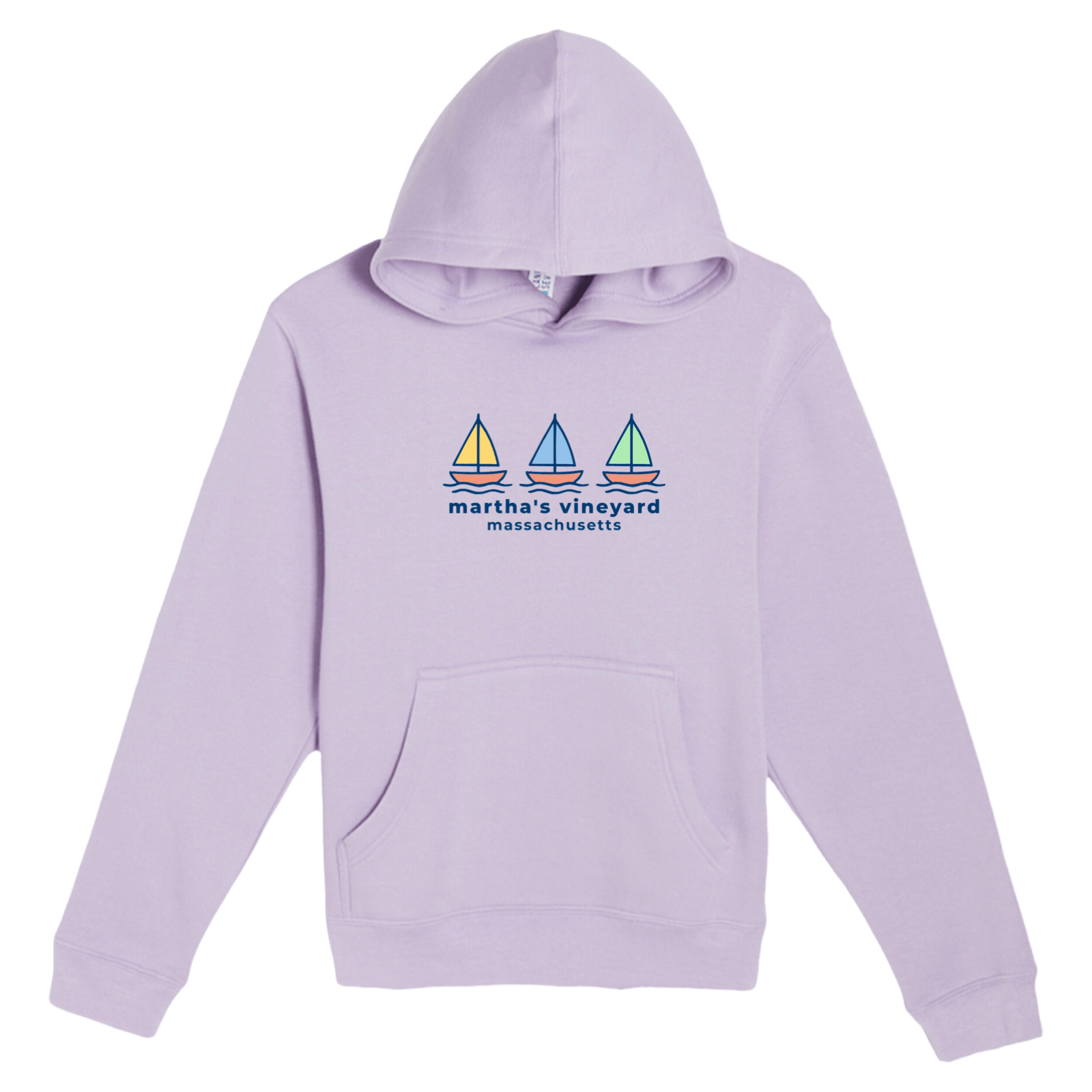 Cape Cod Clothing Company Youth Martha's Vineyard Summer Sails Comfort Fleece Hoodie