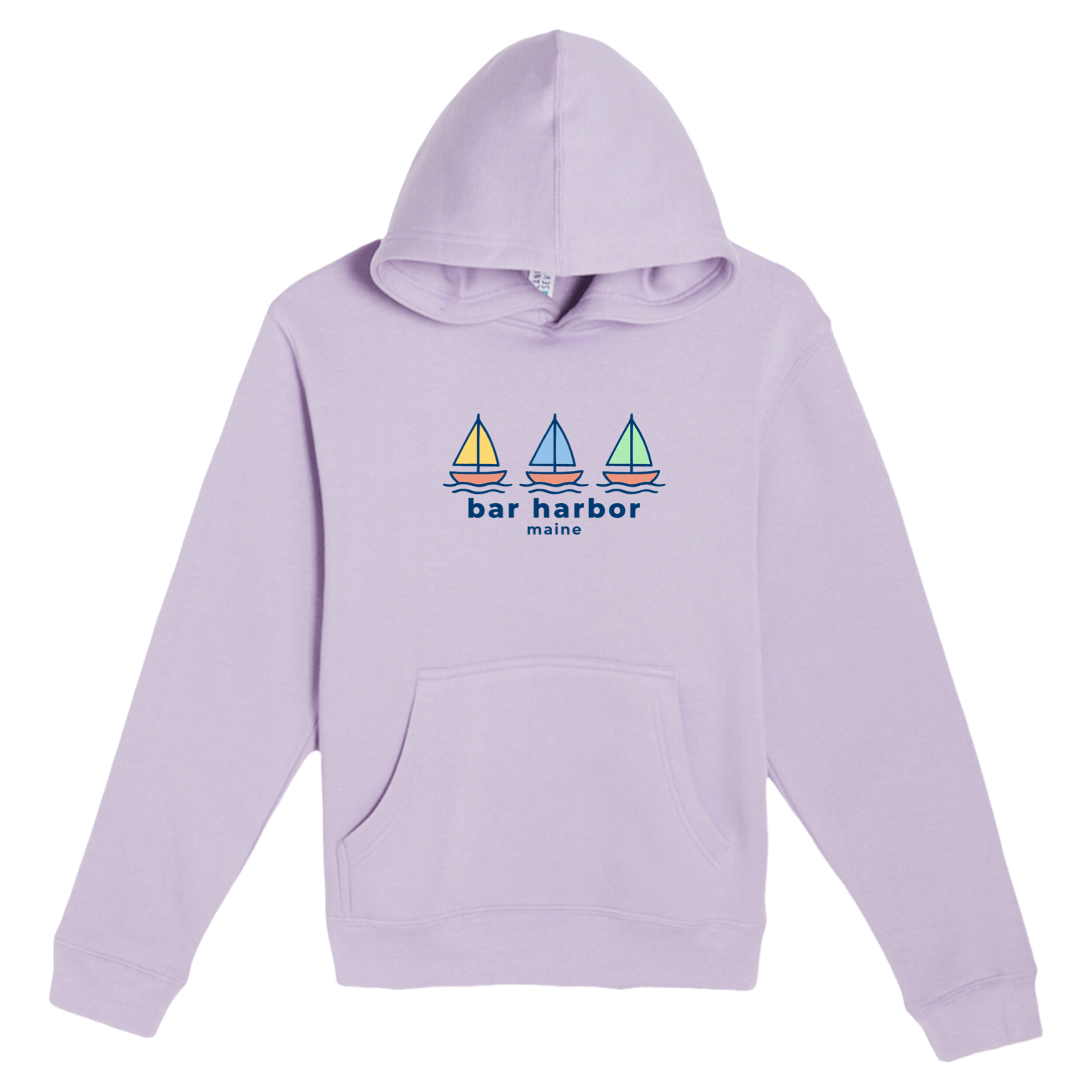 Cape Cod Clothing Company Youth Bar Harbor Summer Sails Comfort Fleece Hoodie
