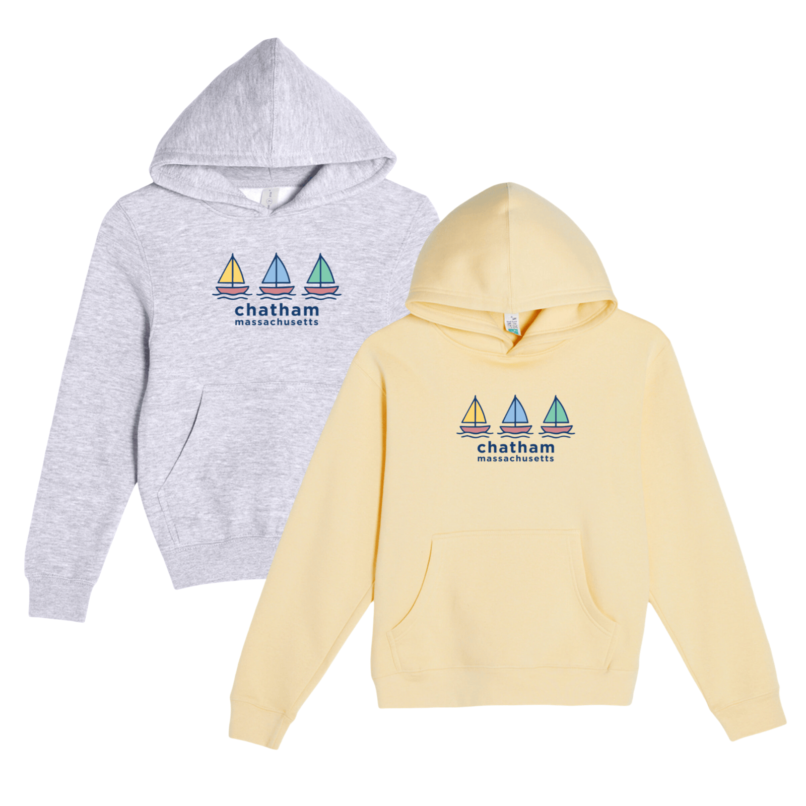 Cape Cod Clothing Company Youth Chatham Summer Sails Comfort Fleece Hoodie