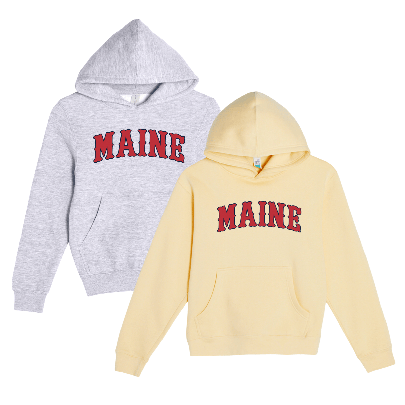 Cape Cod Clothing Company Youth Maine Baseball Comfort Fleece Hoodie