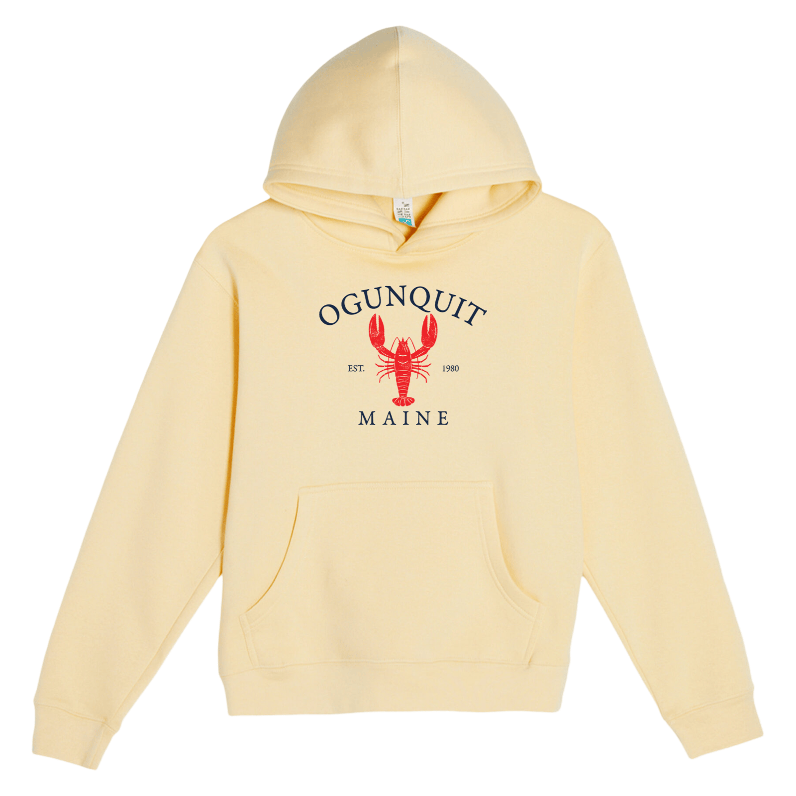 Cape Cod Clothing Company Youth Ogunquit Vintage Lobster Comfort Fleece Hoodie