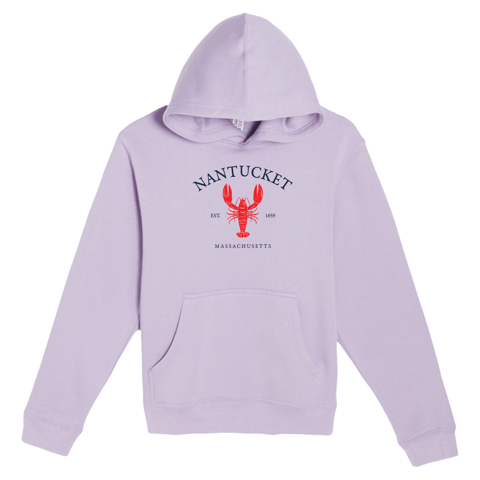 Cape Cod Clothing Company Youth Nantucket Vintage Lobster Comfort Fleece Hoodie