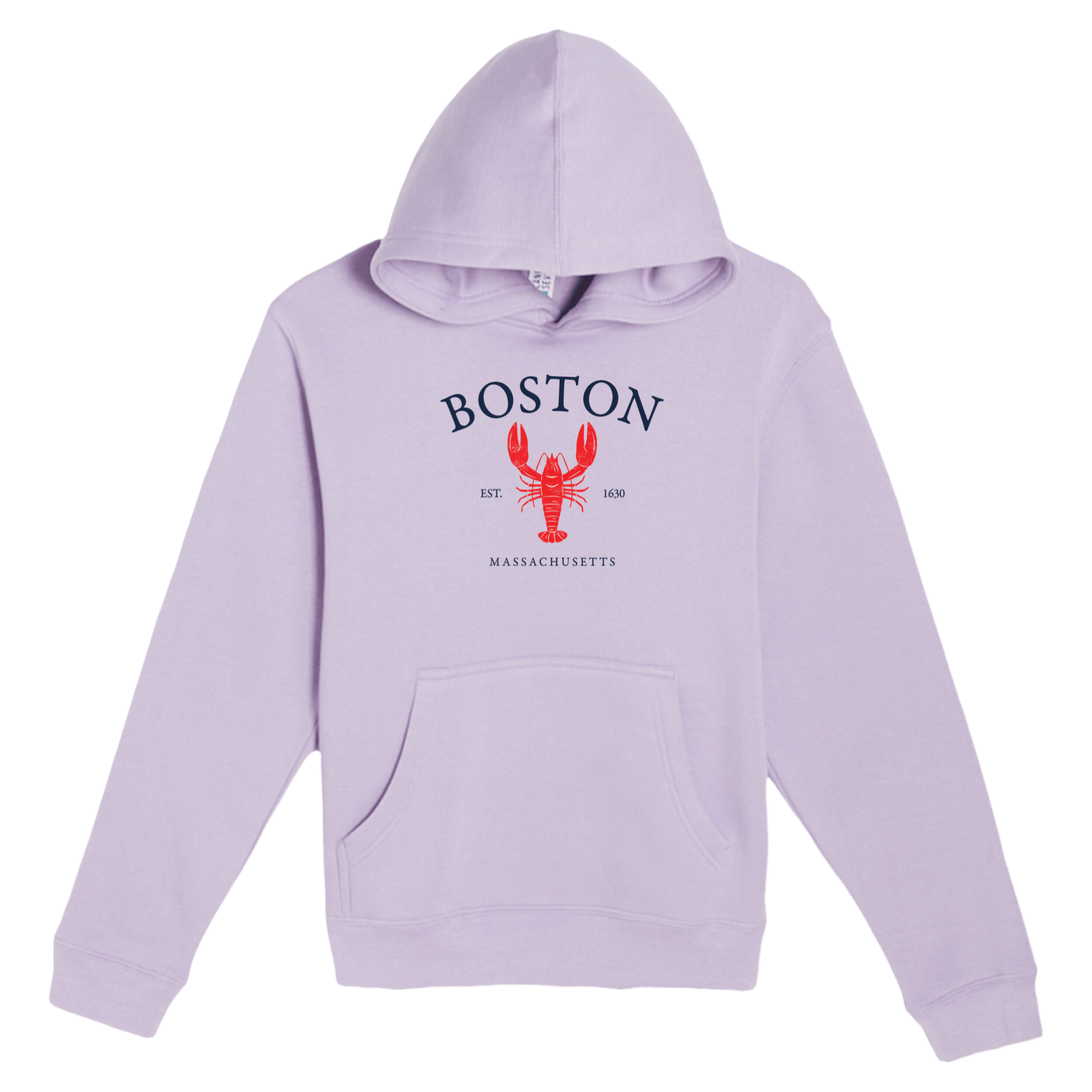 Cape Cod Clothing Company Youth Boston Vintage Lobster Comfort Fleece Hoodie