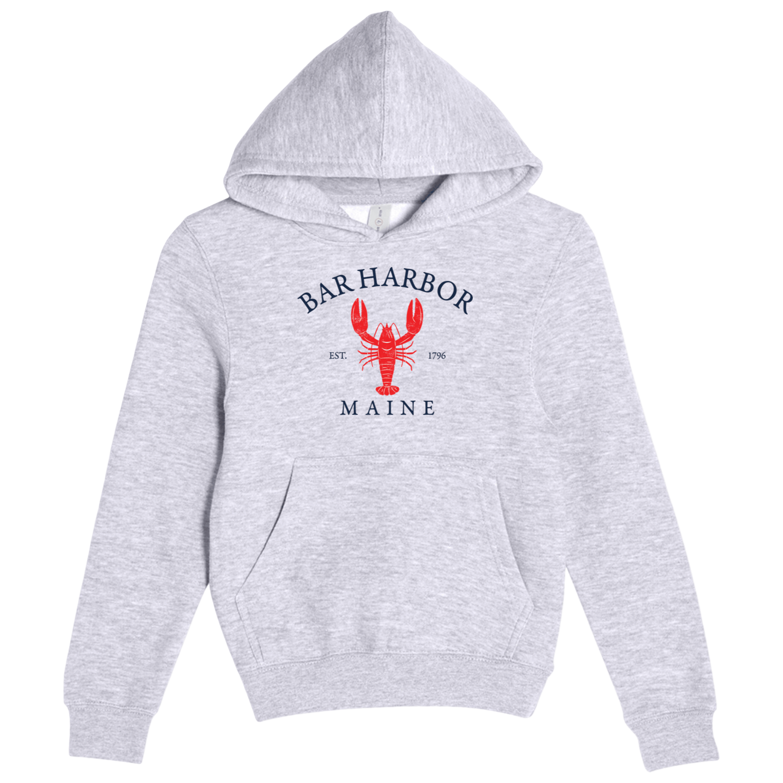 Cape Cod Clothing Company Youth Bar Harbor Vintage Lobster Comfort Fleece Hoodie