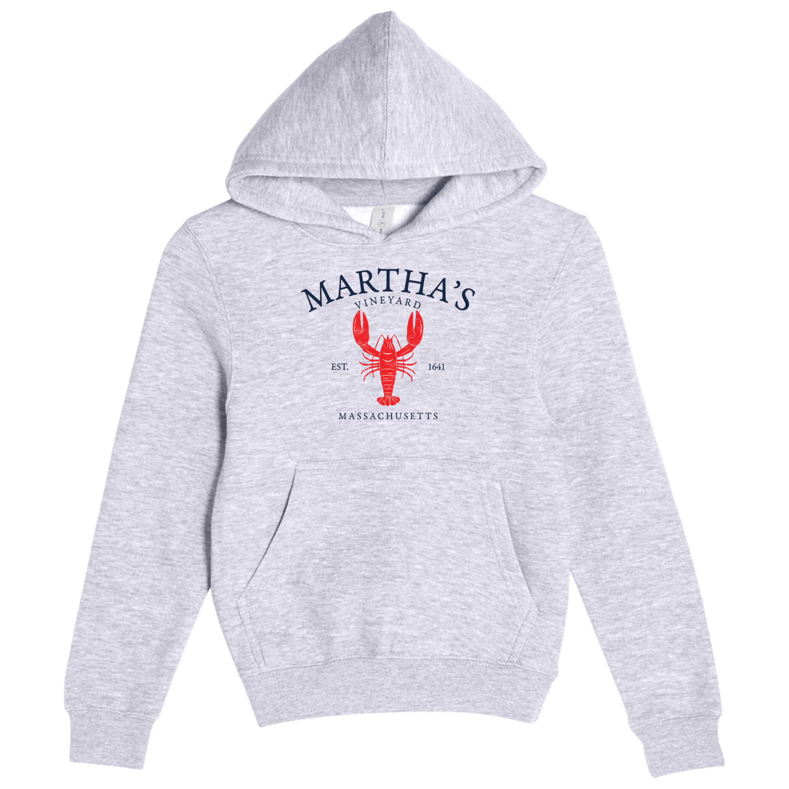 Cape Cod Clothing Company Youth Martha's Vineyard Vintage Lobster Comfort Fleece Hoodie