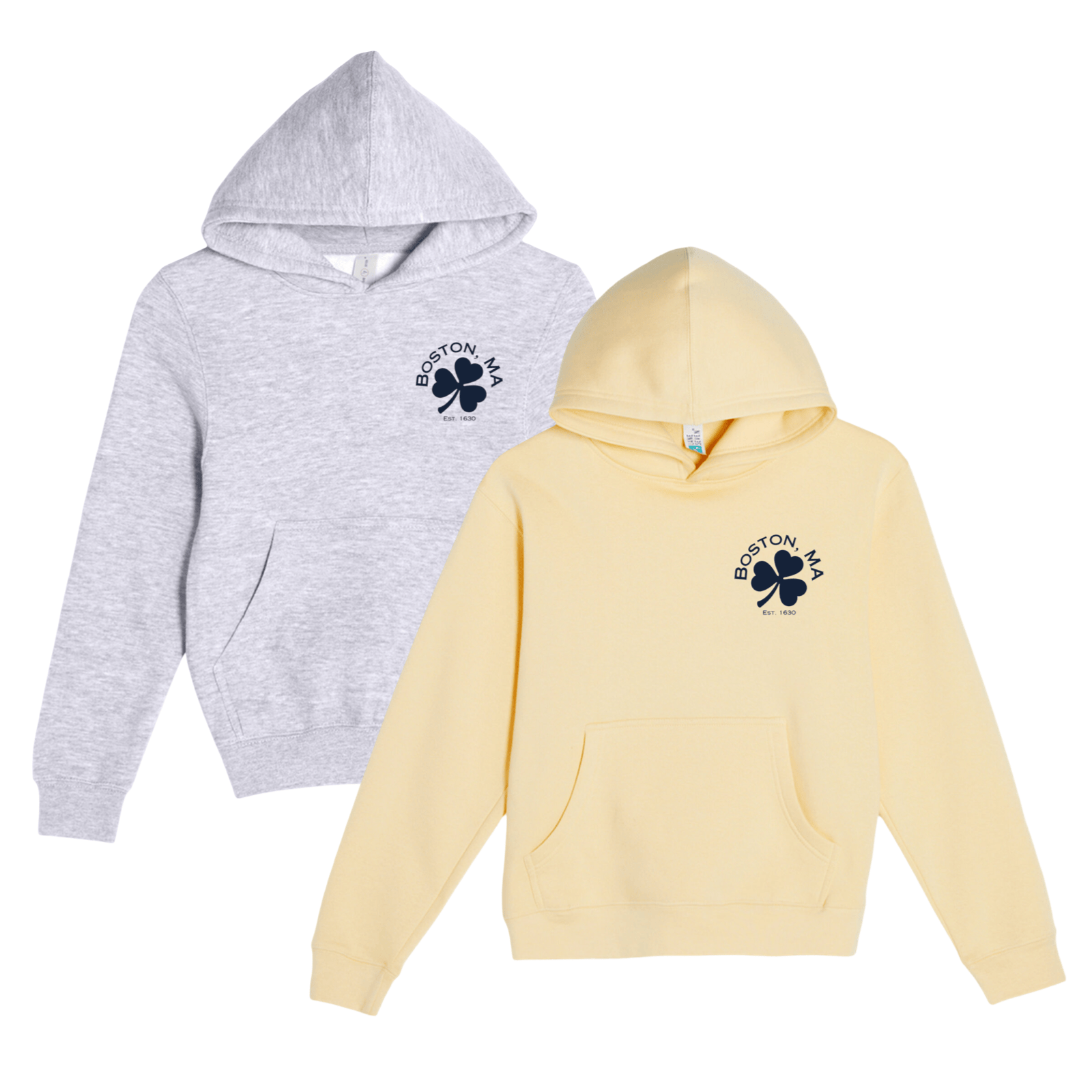 Cape Cod Clothing Company Youth Boston Shamrock Comfort Fleece Hoodie