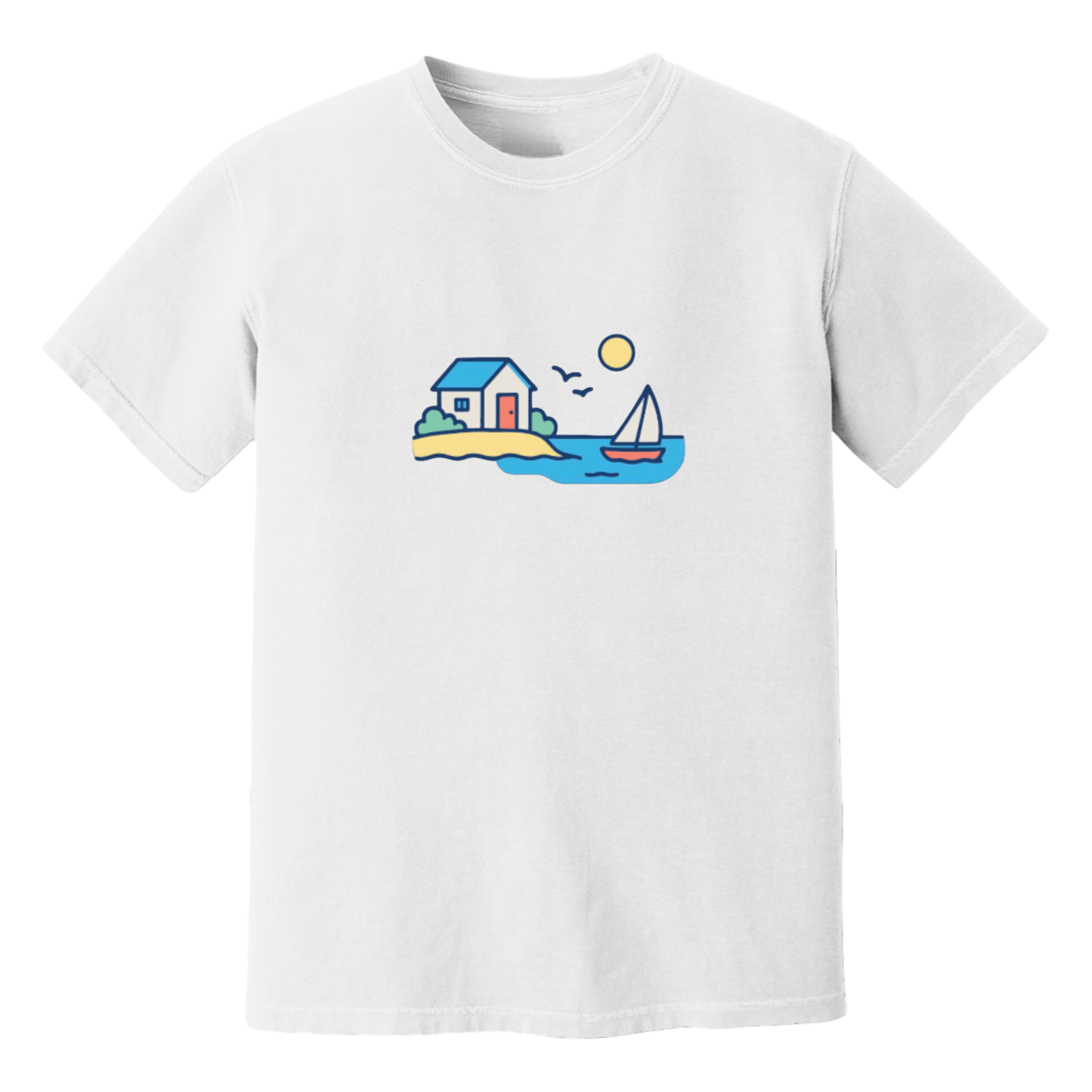 Cape Cod Clothing Company Summer Beach House Midweight T-Shirt