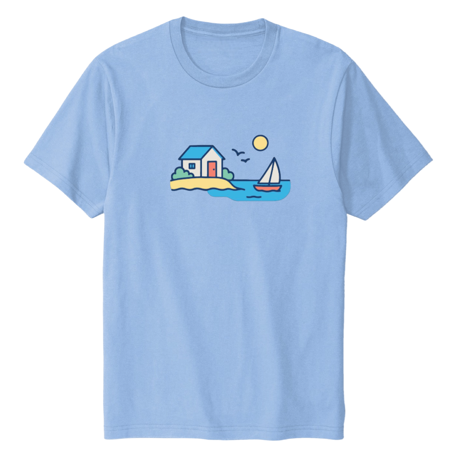 Cape Cod Clothing Company Summer Beach House Midweight T-Shirt