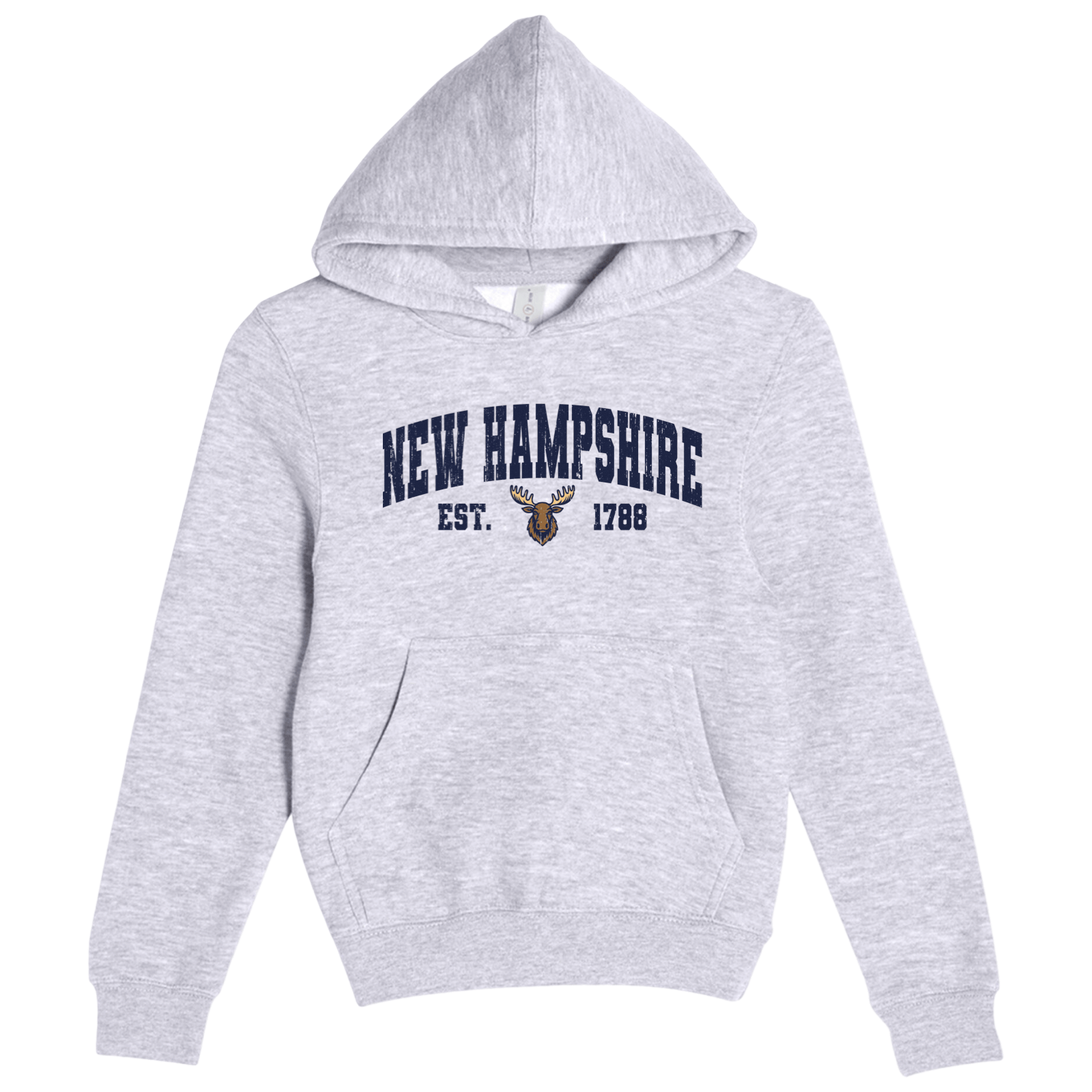 Cape Cod Clothing Company Youth New Hampshire Moose Comfort Fleece Hoodie