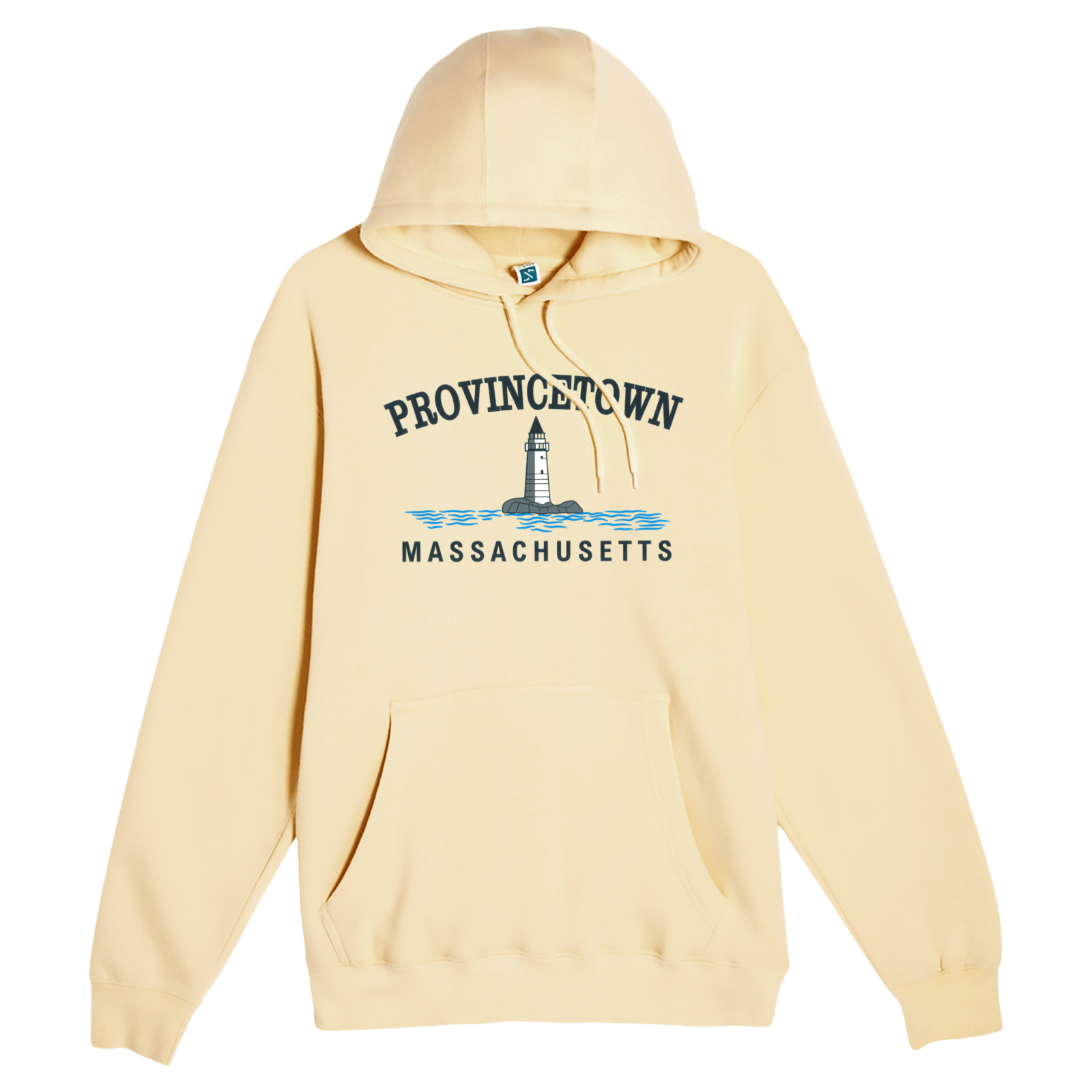 Cape Cod Clothing Company Provincetown Big Lighthouse Comfort Fleece Hoodie