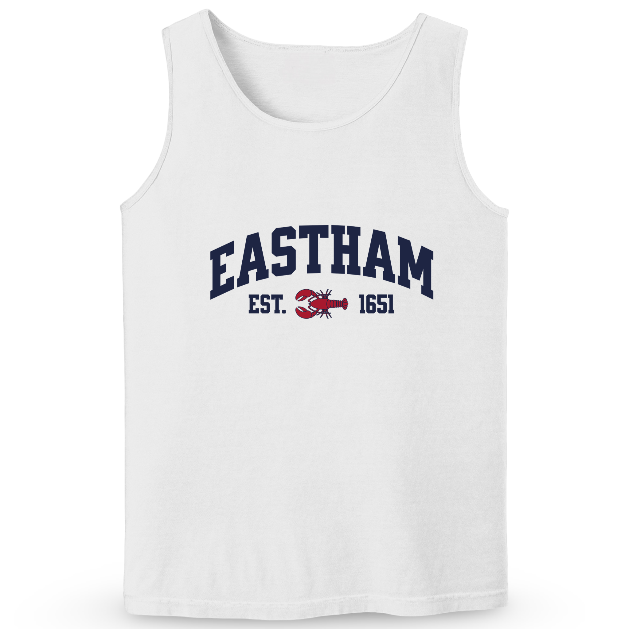 Cape Cod Clothing Company Eastham Lobster Soft Cotton Tank Top