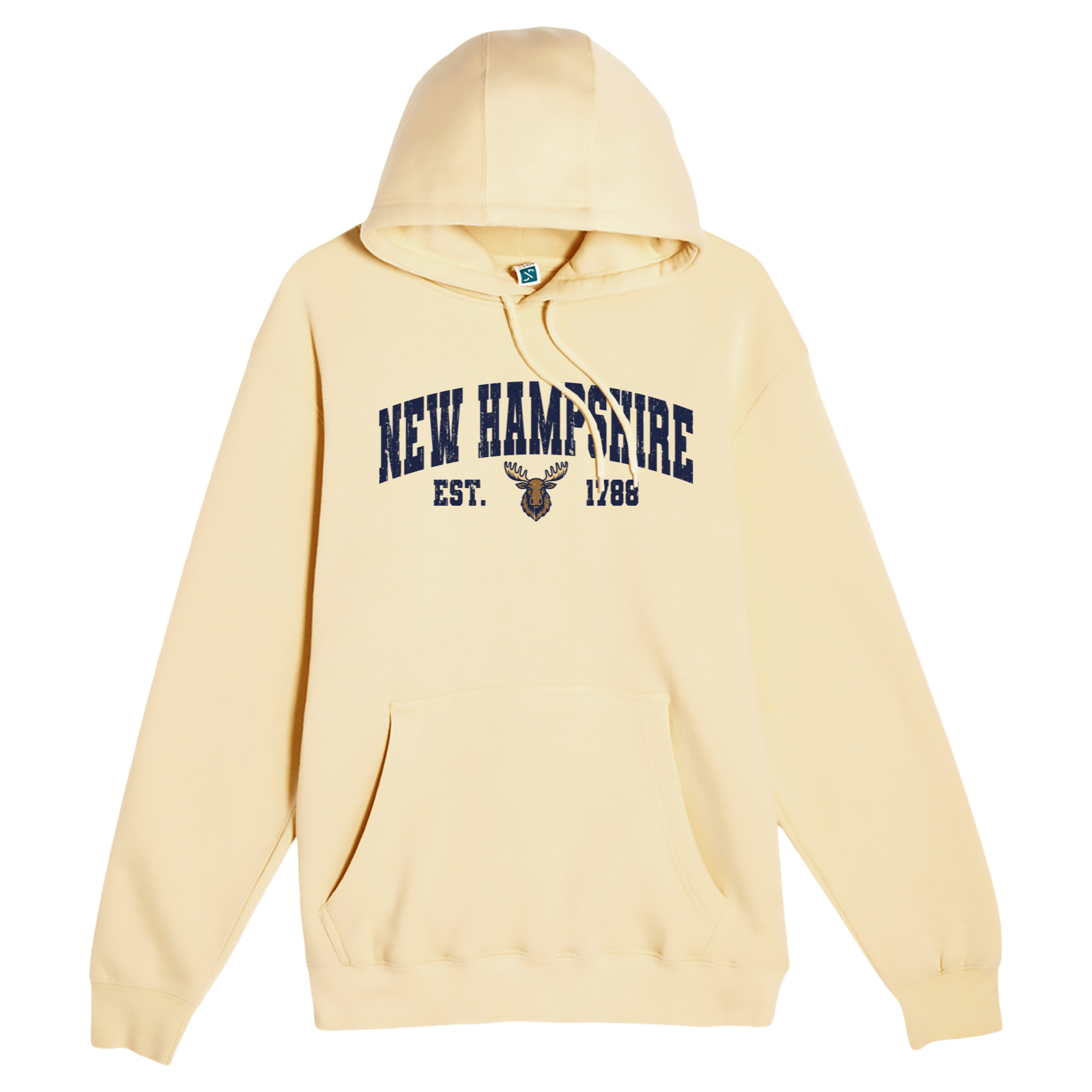 Cape Cod Clothing Company New Hampshire Moose Comfort Fleece Hoodie