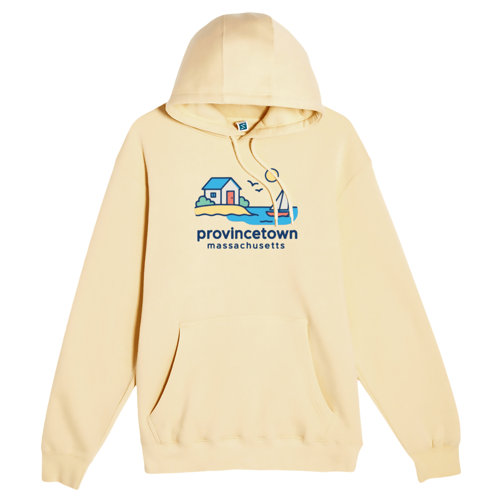 Cape Cod Clothing Company Provincetown Beach House Comfort Fleece Hoodie