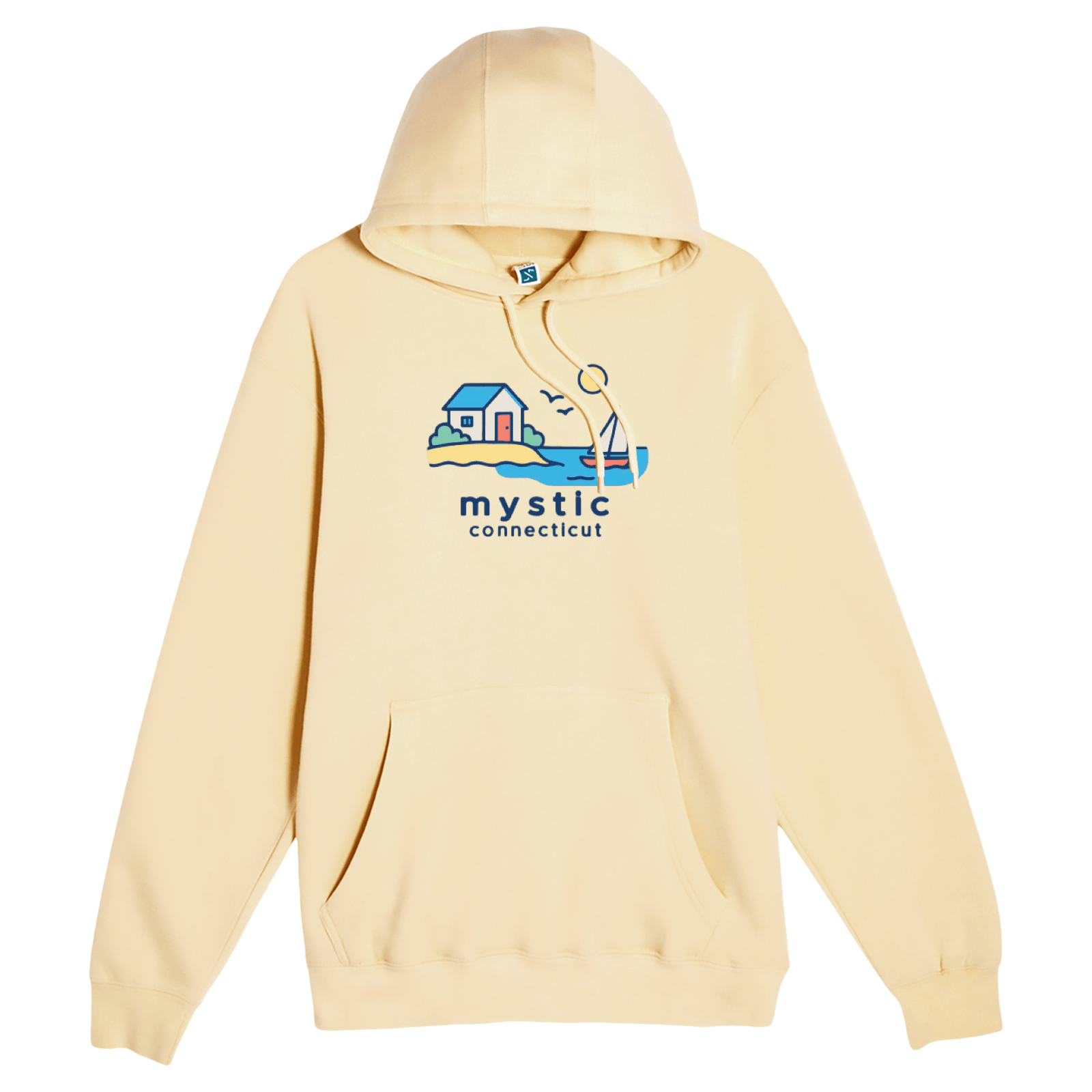 Cape Cod Clothing Company Mystic Beach House Comfort Fleece Hoodie