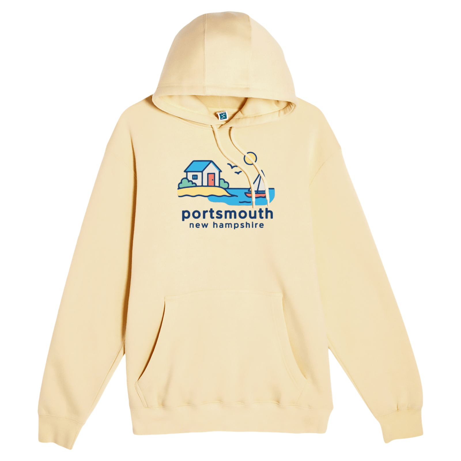 Cape Cod Clothing Company Portsmouth Beach House Comfort Fleece Hoodie