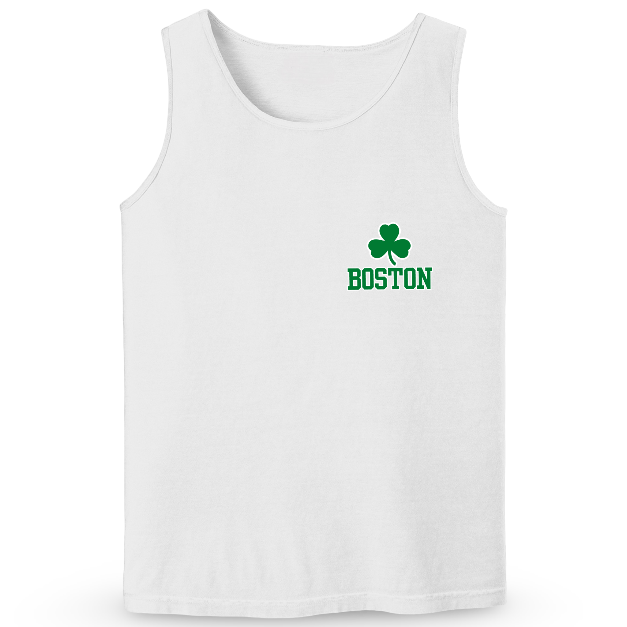 Cape Cod Clothing Company Boston Green Shamrock Soft Cotton Tank Top