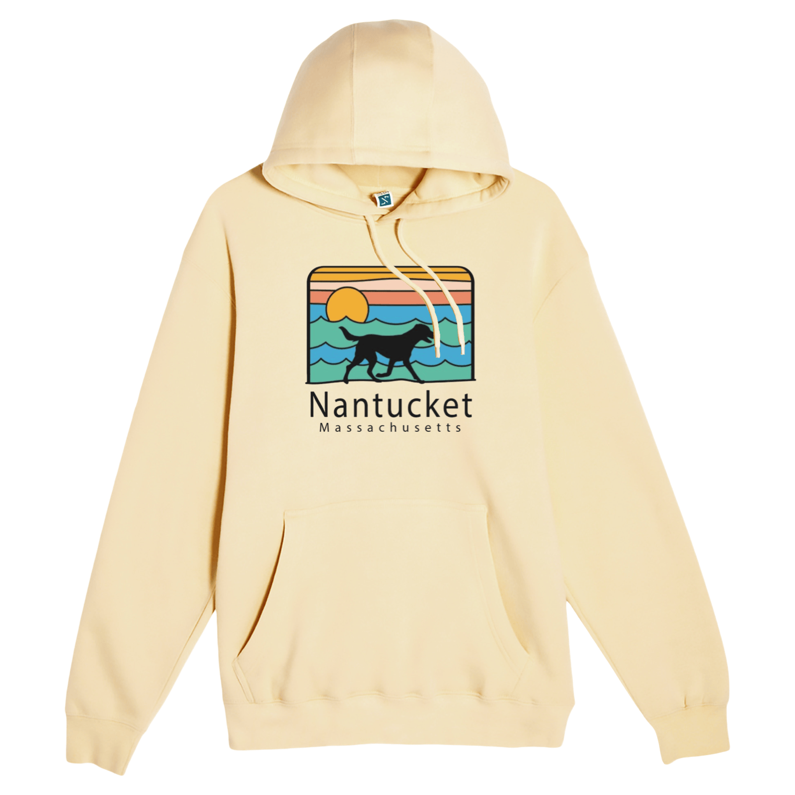Cape Cod Clothing Company Nantucket Summer Dog Comfort Fleece Hoodie