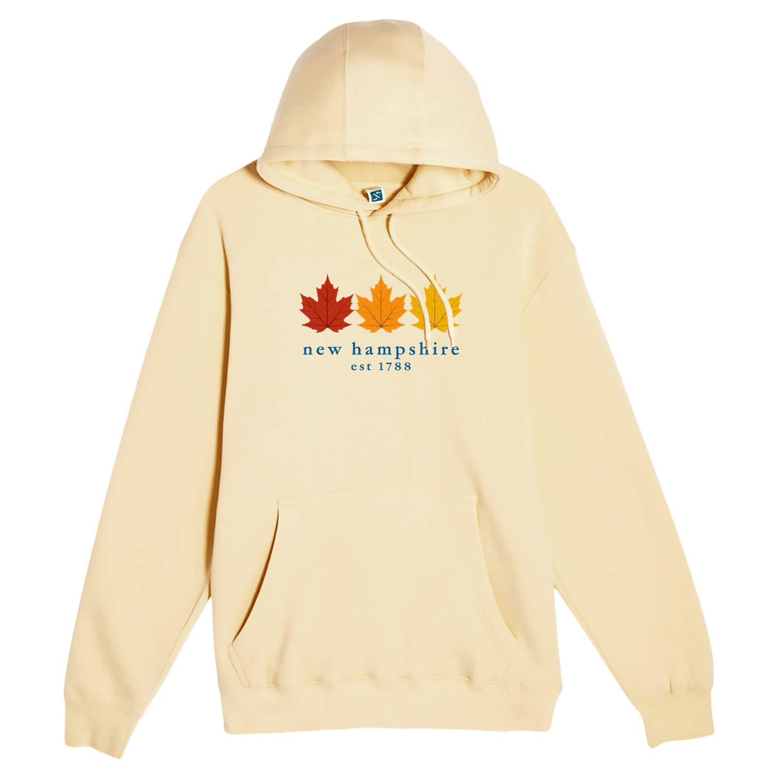 Cape Cod Clothing Company New Hampshire Fall Foliage Comfort Fleece Hoodie