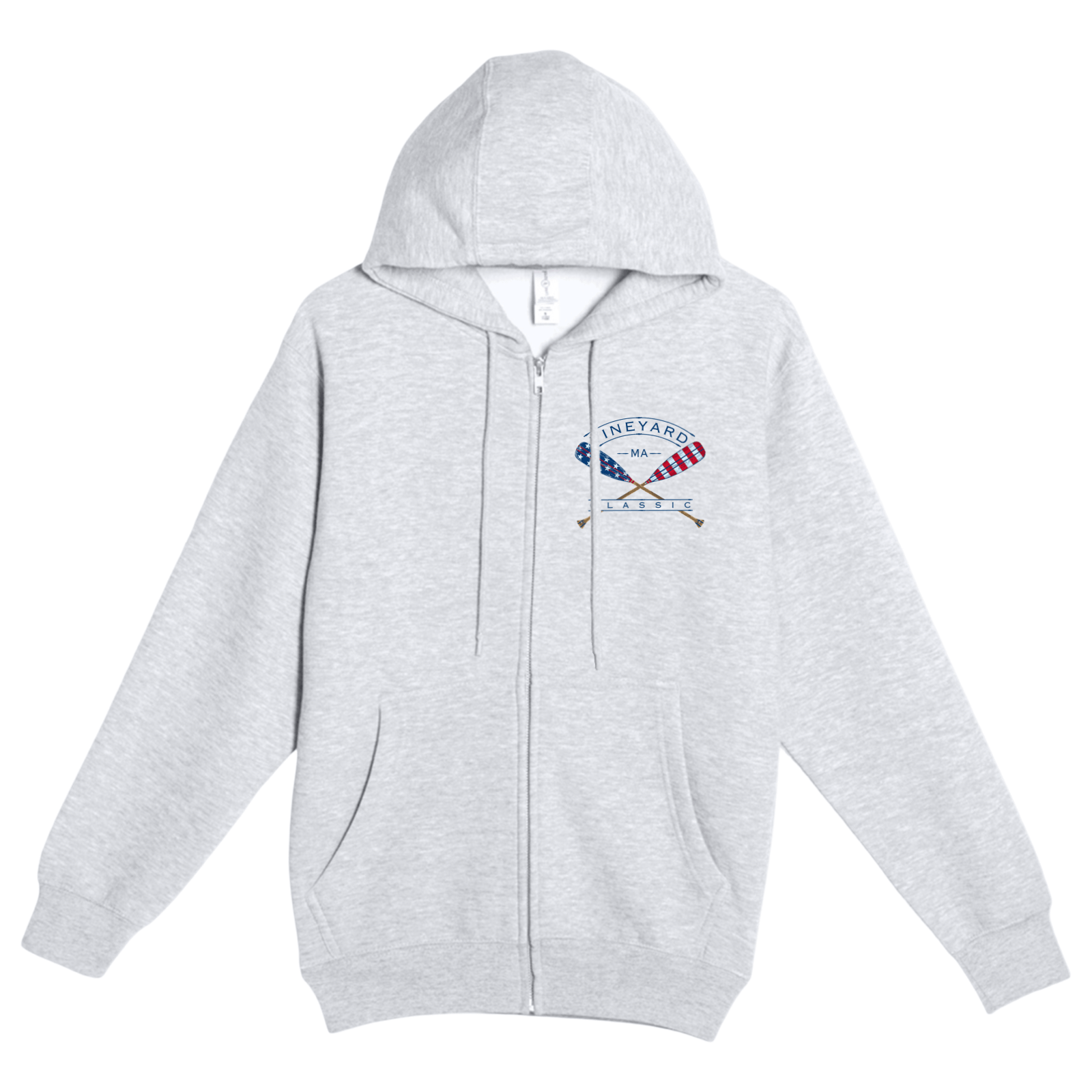 Cape Cod Clothing Company Vineyard American Classic Soft Fleece Full Zip Hoodie