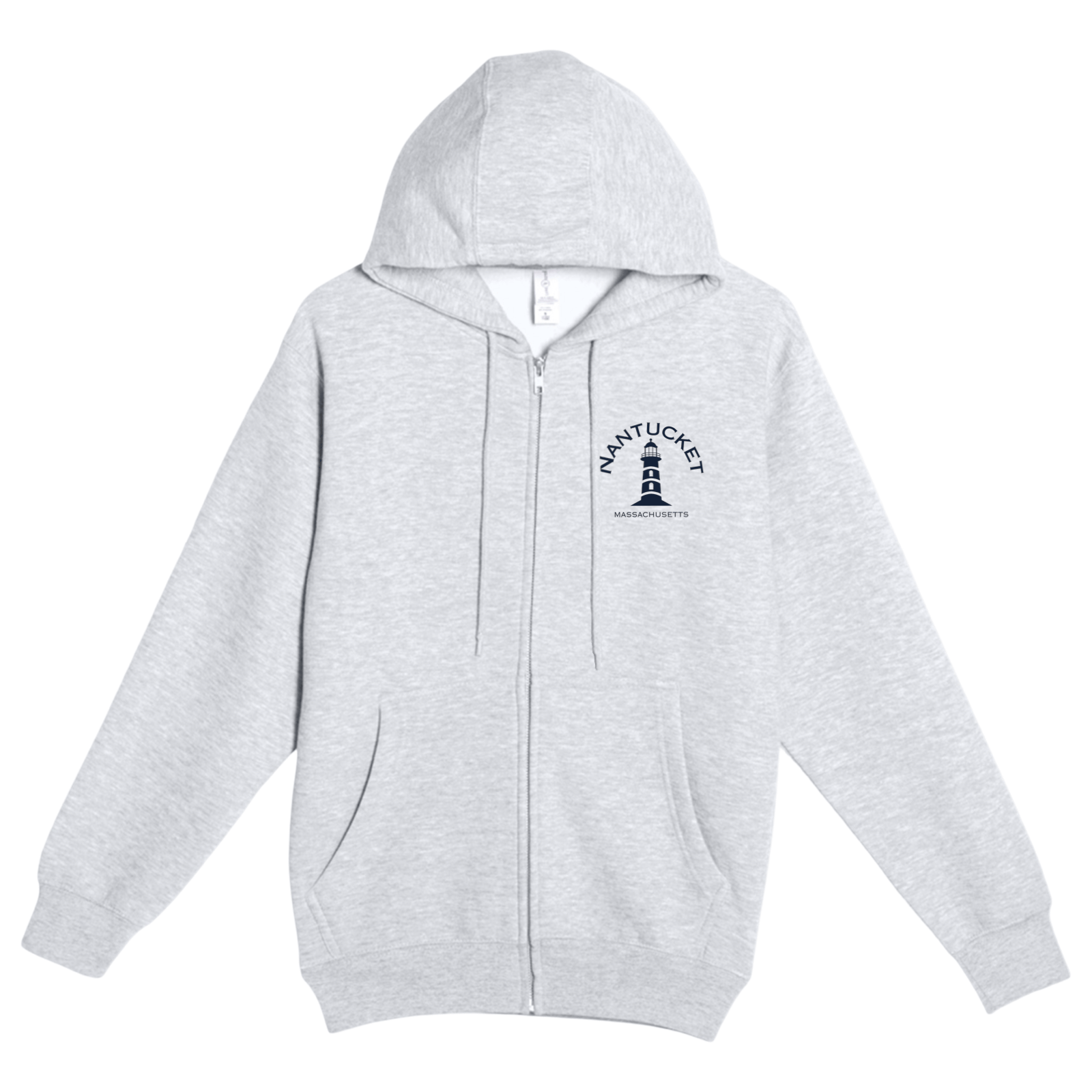 Cape Cod Clothing Company Nantucket Lighthouse Soft Fleece Full Zip Hoodie