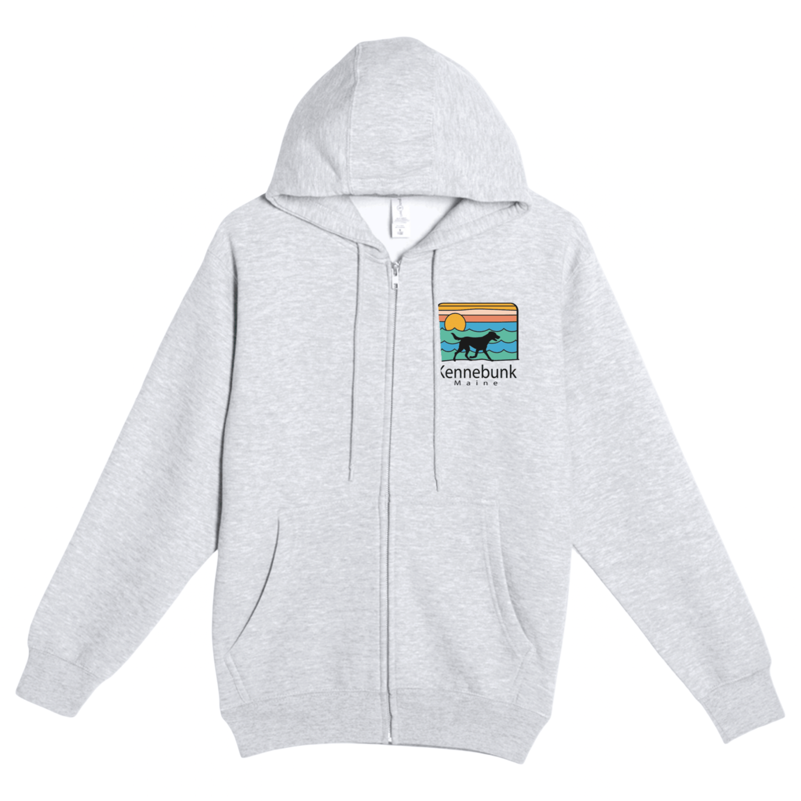 Cape Cod Clothing Company Kennebunk Summer Dog Soft Fleece Full Zip Hoodie