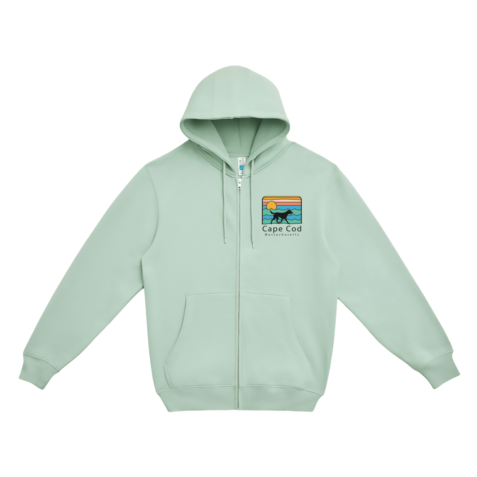 Cape Cod Clothing Company Cape Cod Summer Dog Soft Fleece Full Zip Hoodie