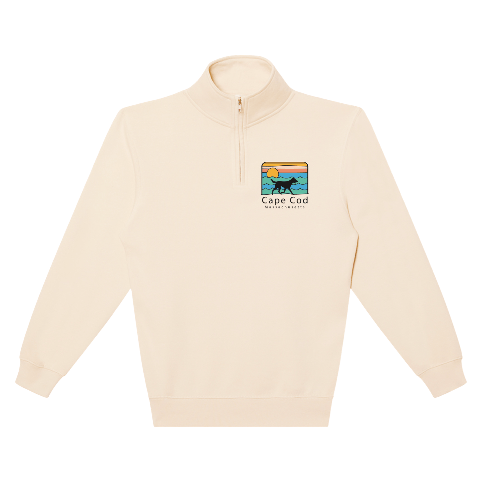 Cape Cod Clothing Company Cape Cod Summer Dog Soft Fleece Quarter Zip