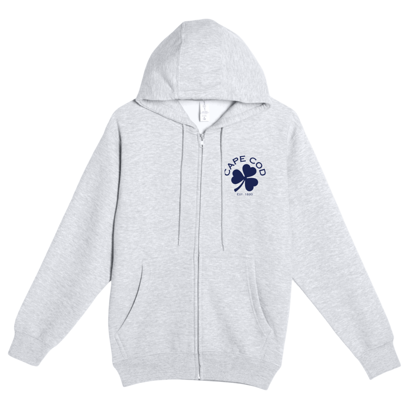 Cape Cod Clothing Company Cape Cod Shamrock Soft Fleece Full Zip Hoodie