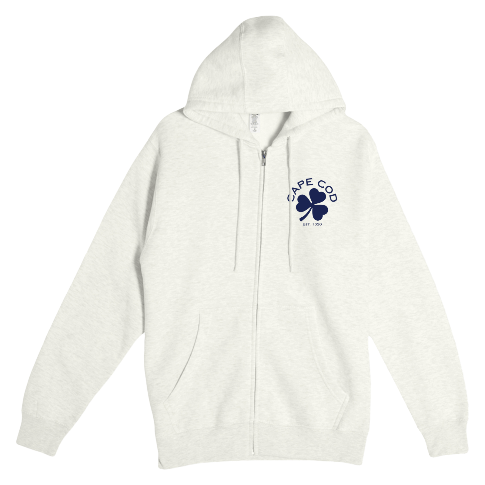 Cape Cod Clothing Company Cape Cod Shamrock Soft Fleece Full Zip Hoodie