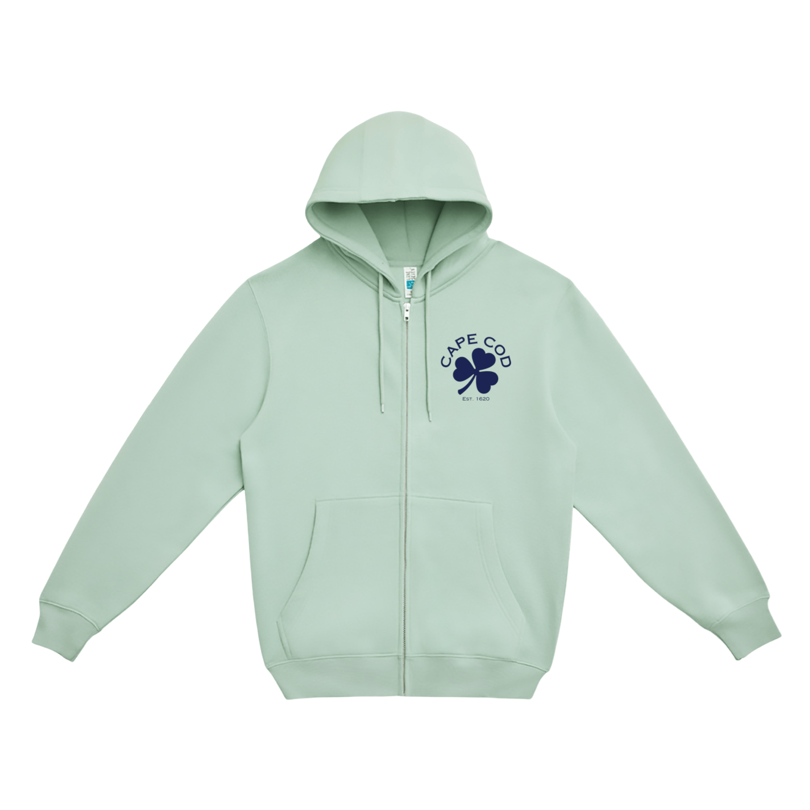 Cape Cod Clothing Company Cape Cod Shamrock Soft Fleece Full Zip Hoodie