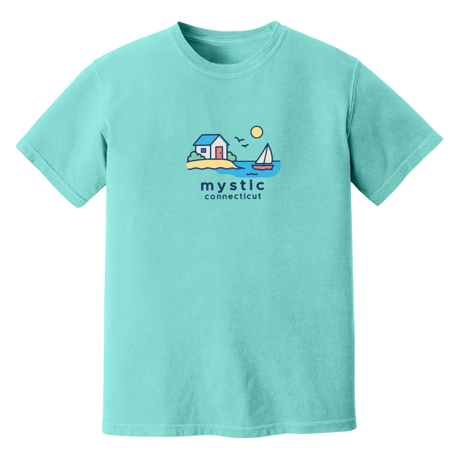 Cape Cod Clothing Company Mystic Beach House Soft Cotton T-Shirt