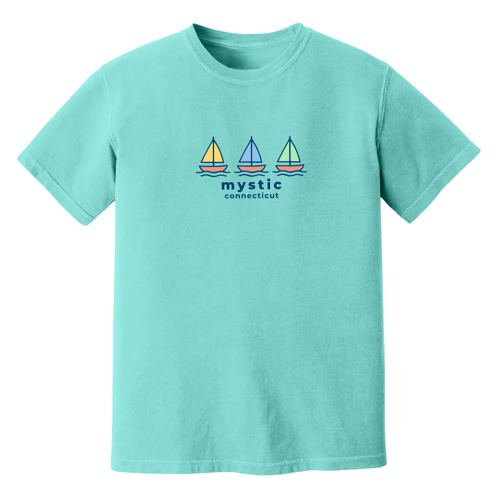 Cape Cod Clothing Company Mystic Summer Sails Soft Cotton T-Shirt