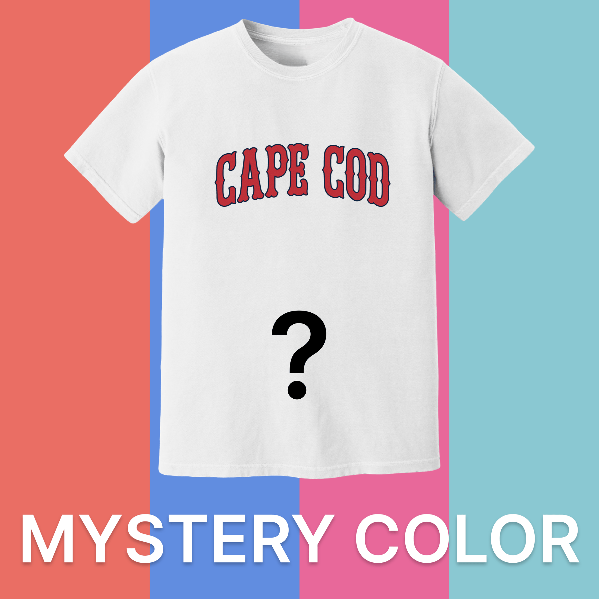 Cape Cod Clothing Company Cape Cod Baseball Comfort Colors T-Shirt - Mystery Color