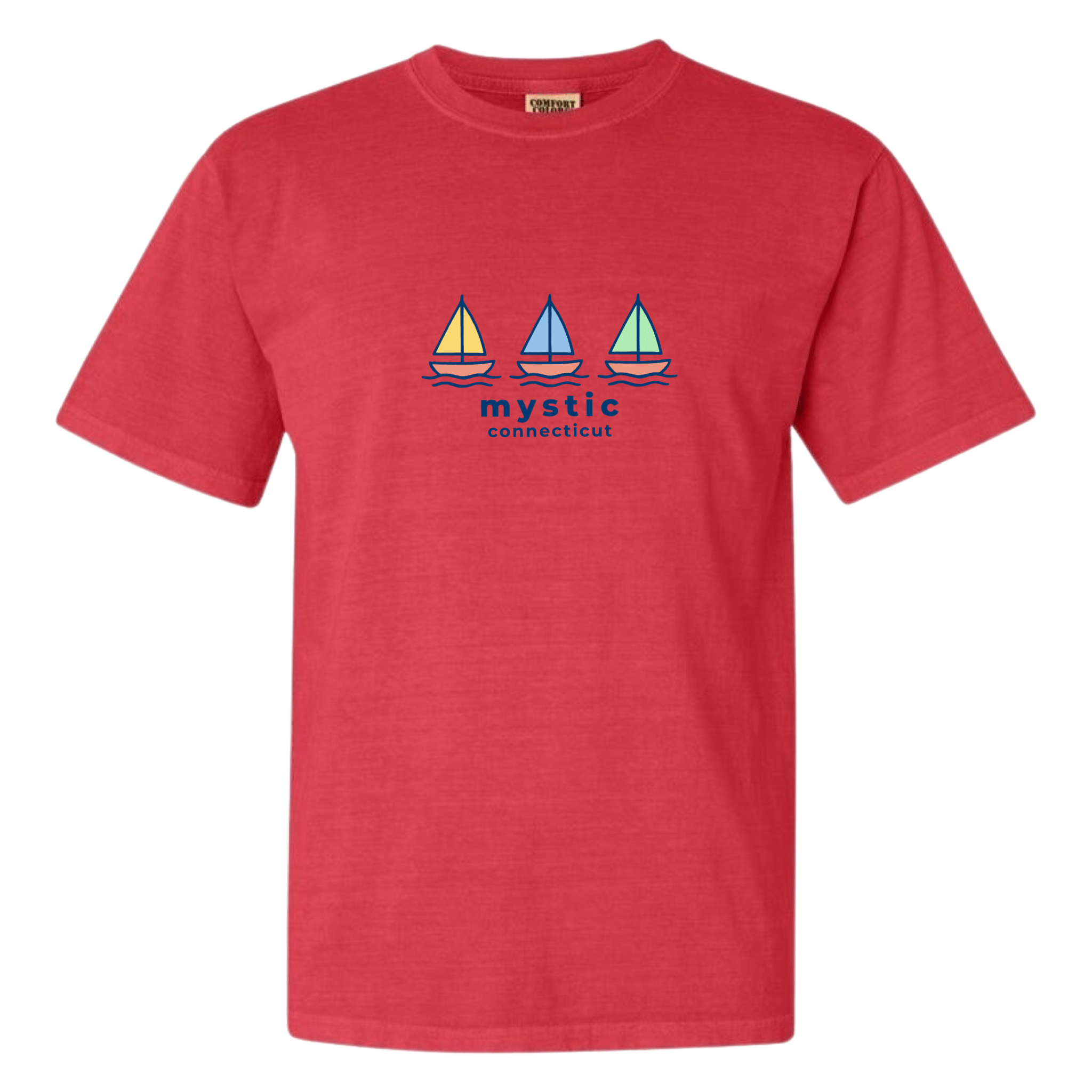Cape Cod Clothing Company Mystic Summer Sails Comfort Colors T-Shirt