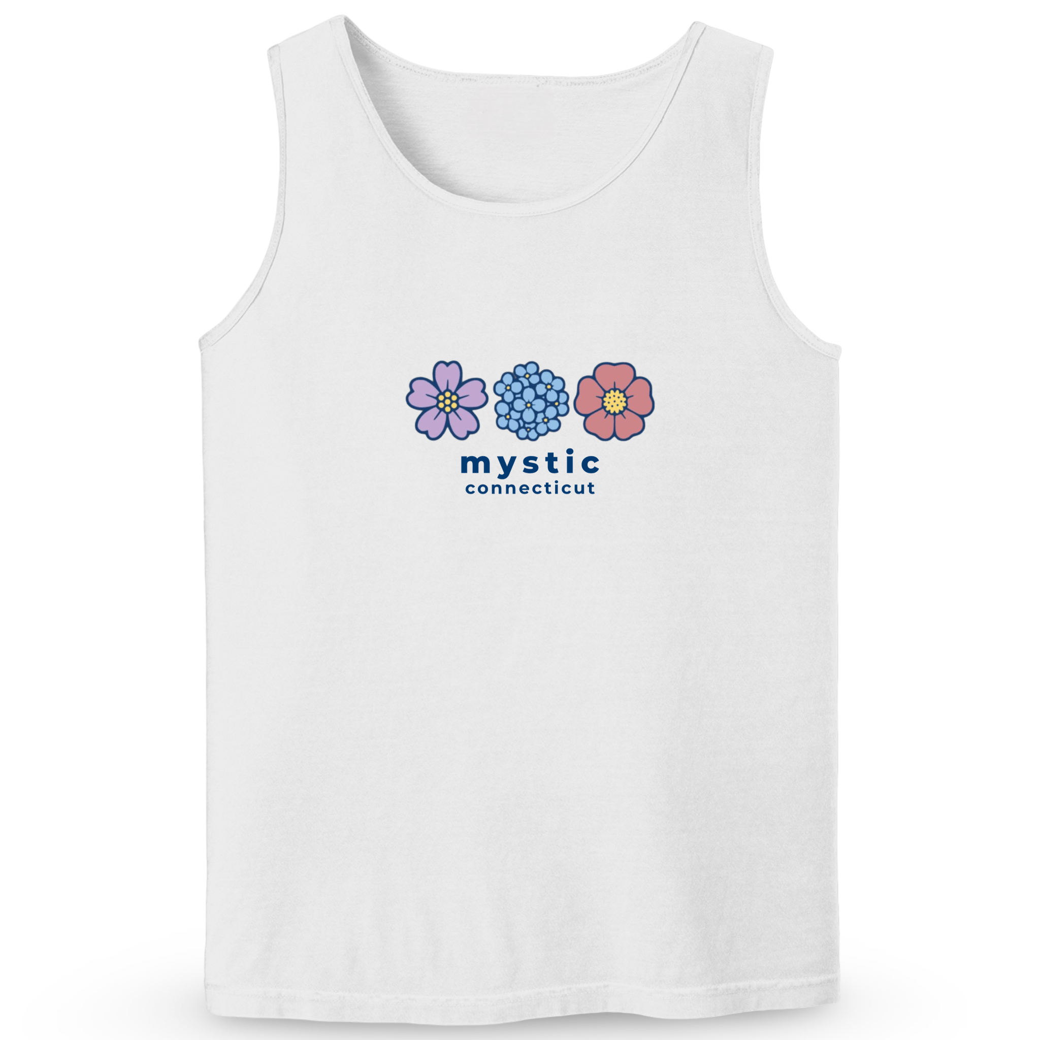 Cape Cod Clothing Company Mystic Summer Bloom Soft Cotton Tank Top