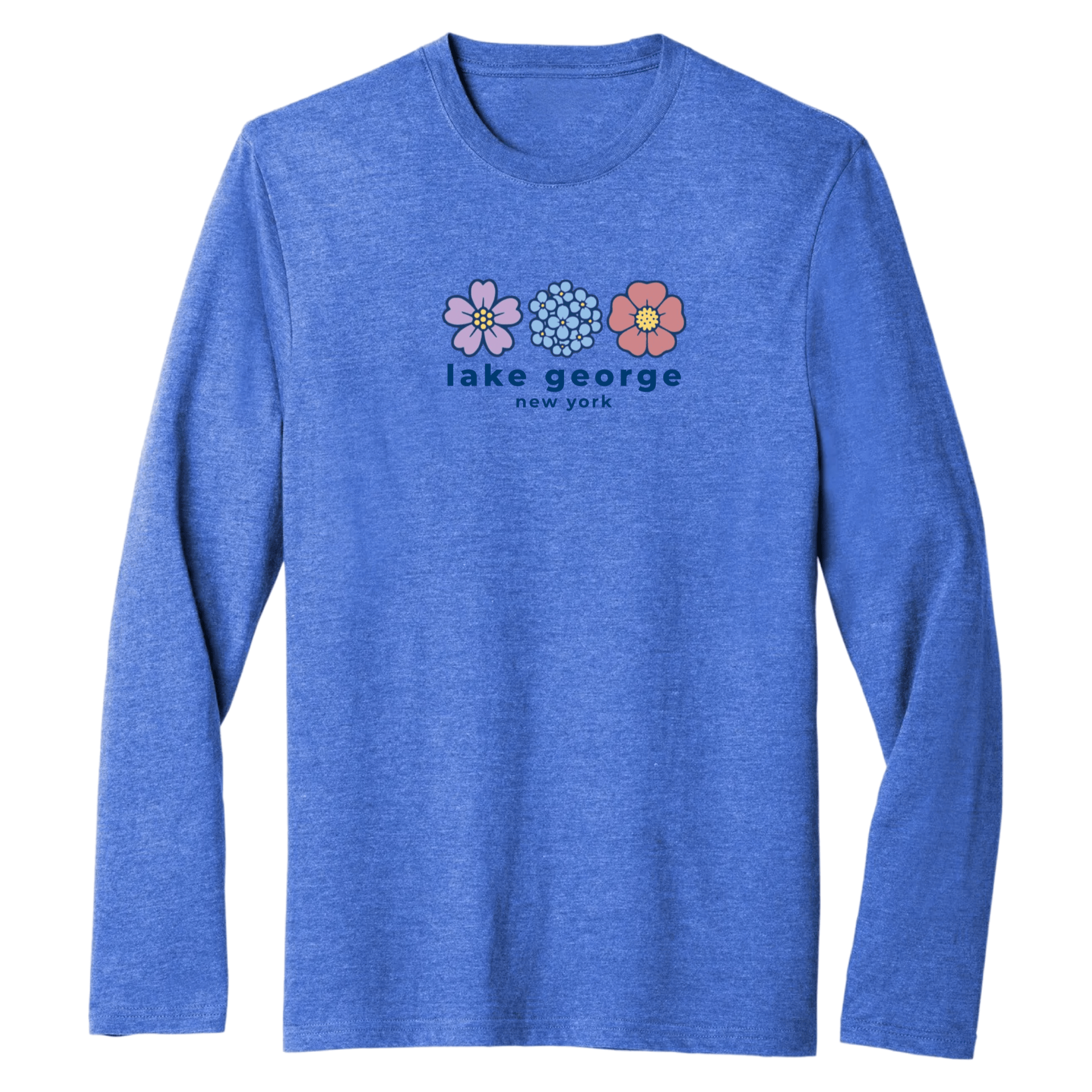 Cape Cod Clothing Company Lake George Summer Bloom Essential Long Sleeve Tee