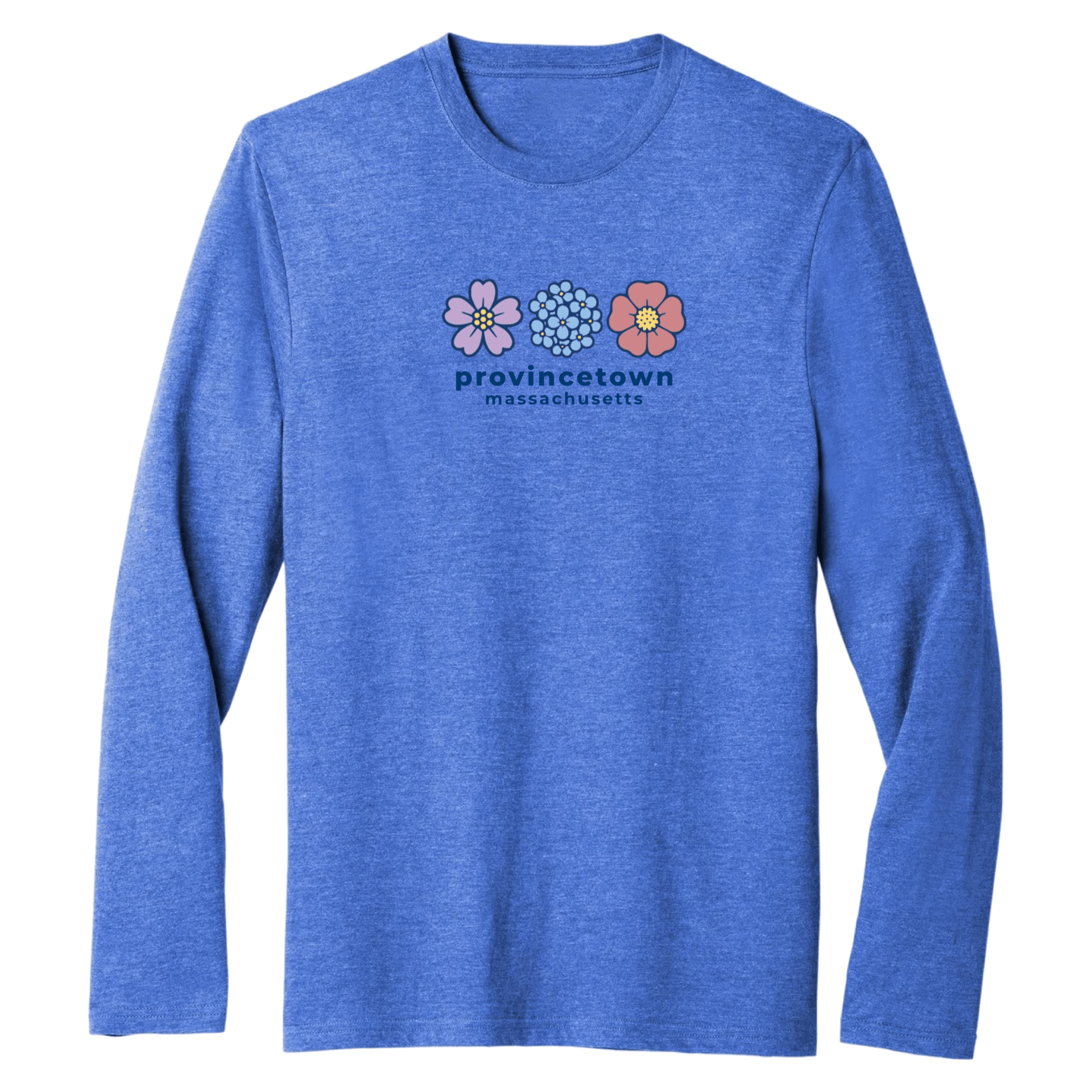 Cape Cod Clothing Company Provincetown Summer Bloom Essential Long Sleeve Tee