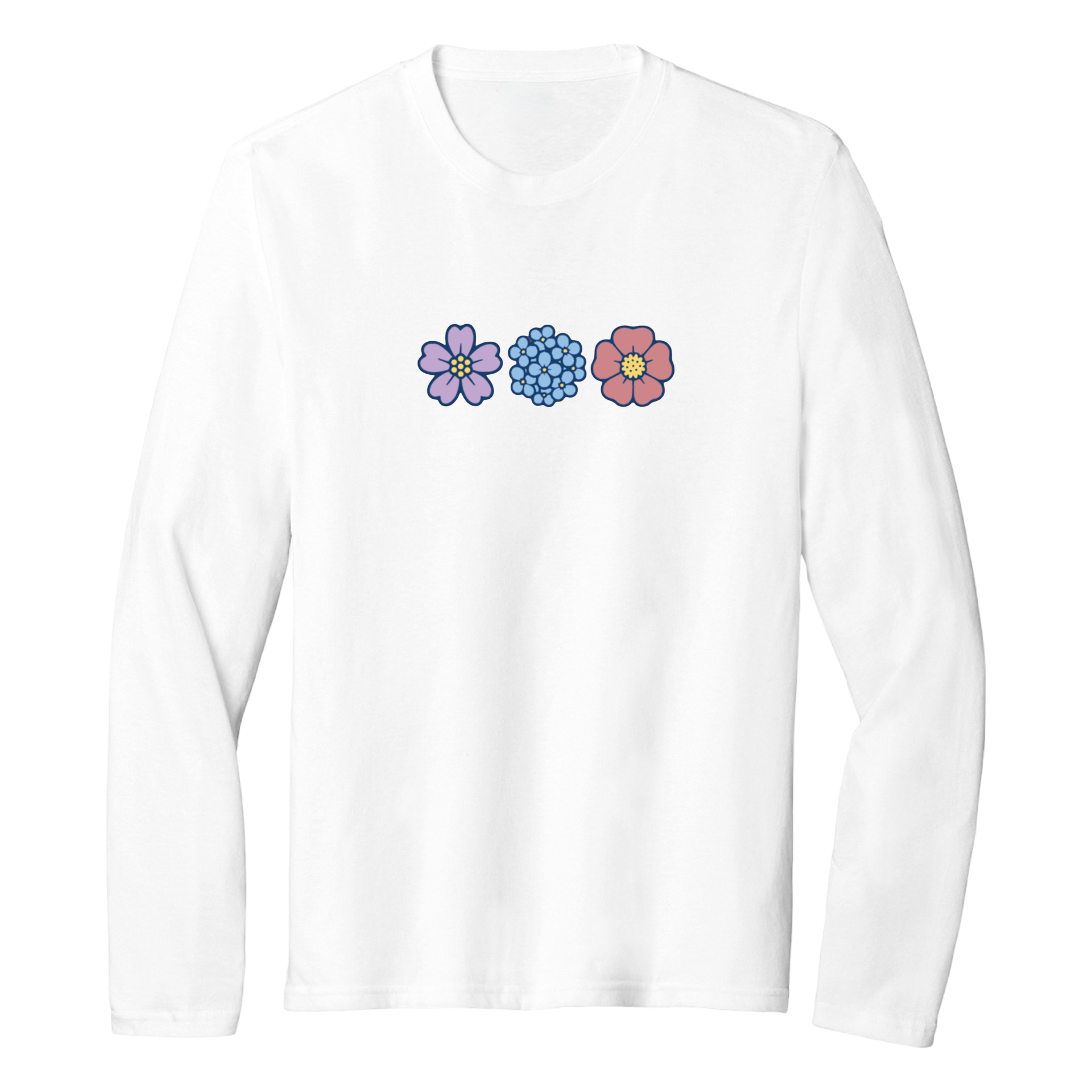 Cape Cod Clothing Company Summer Bloom Essential Long Sleeve Tee