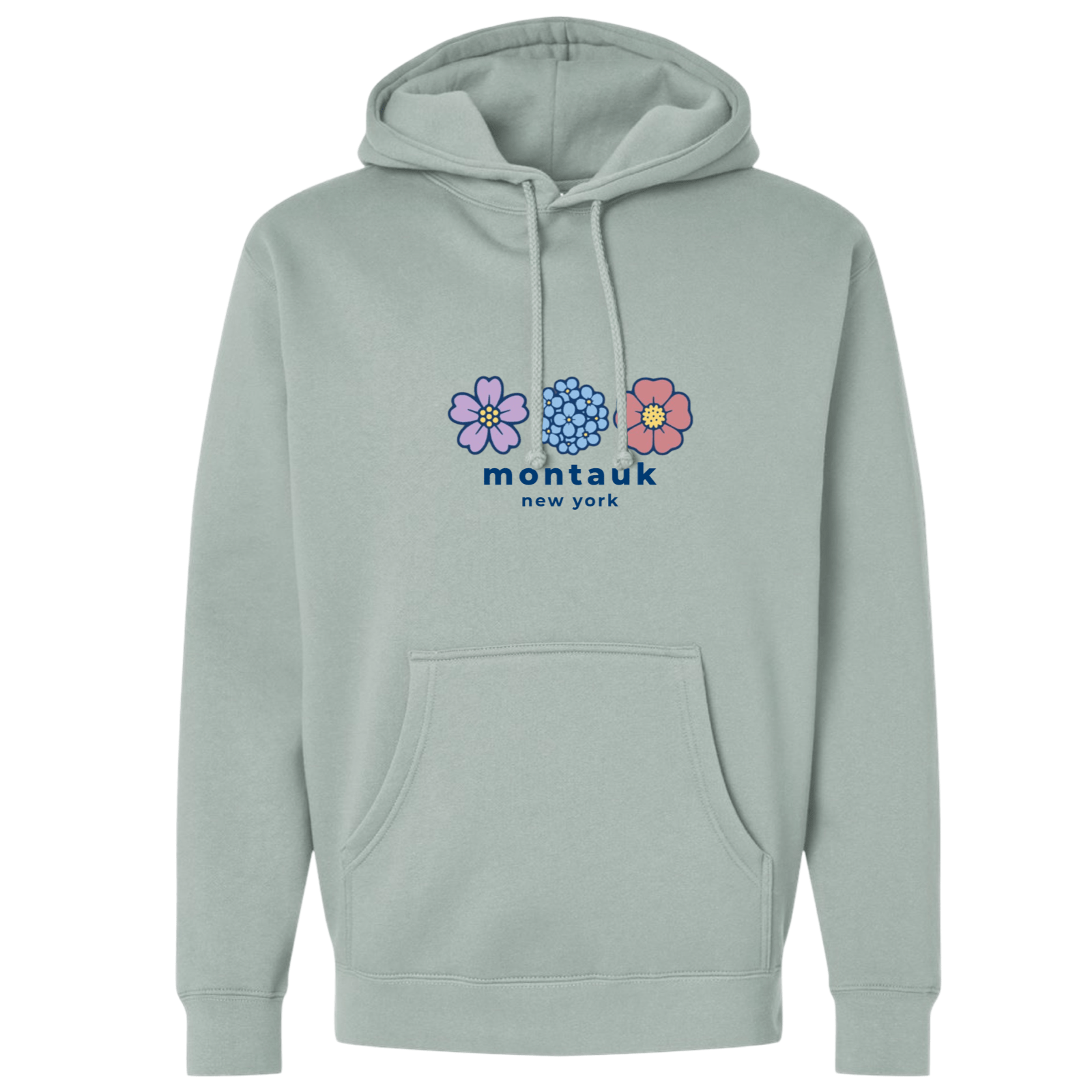 Cape Cod Clothing Company Montauk Summer Bloom Midweight Fleece Hoodie