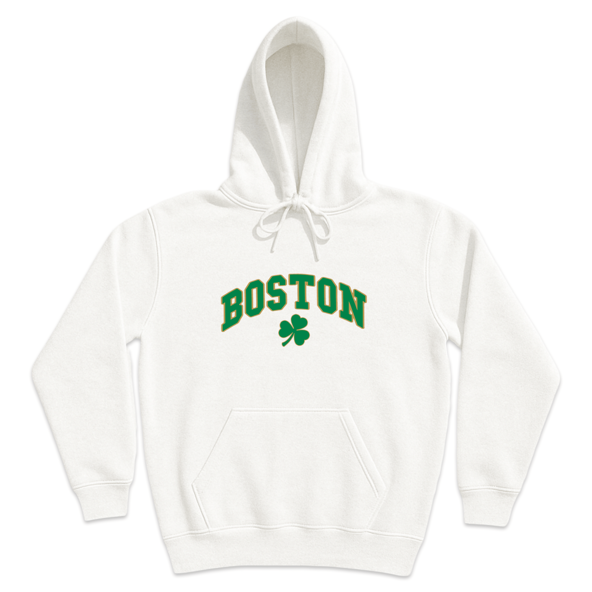 Cape Cod Clothing Company Boston Vintage Shamrock Soft Fleece Hoodie